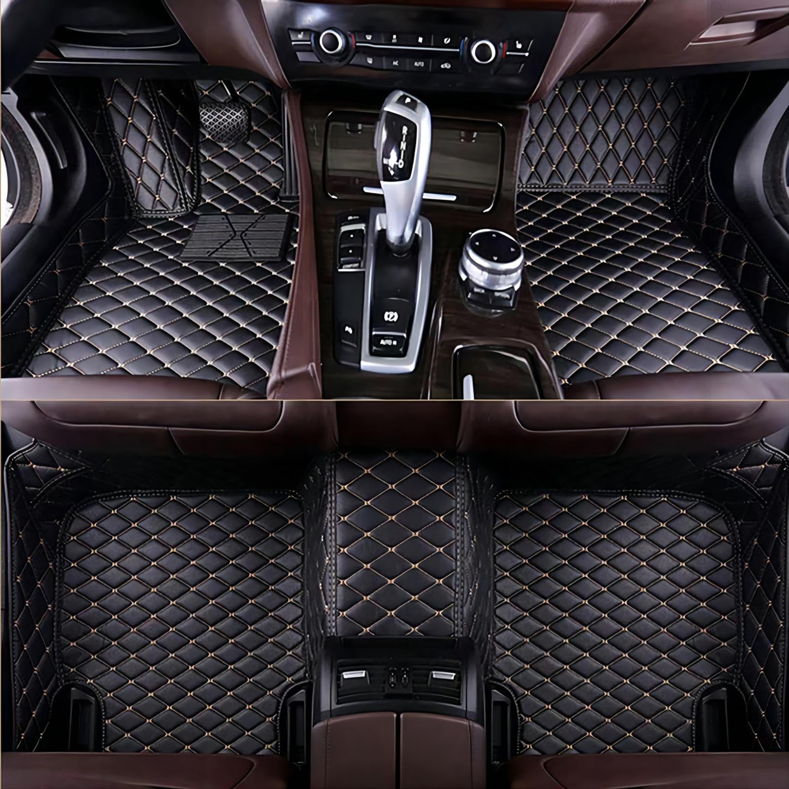 Alfombrillas Coche para Mazda CX-30 2019-2024, Impermeable Alfombra ProteccióN Moquetas Cobertura Completa, Fácil de Limpiar, Accesorios Coche,A