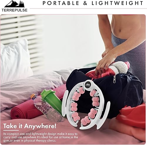 Miniatura 6 de Rodillo anticelulítico y masajeador de drenaje linfático  Pistola de fascia de tejido profundo y rodillo muscular  Herramienta para dolores de