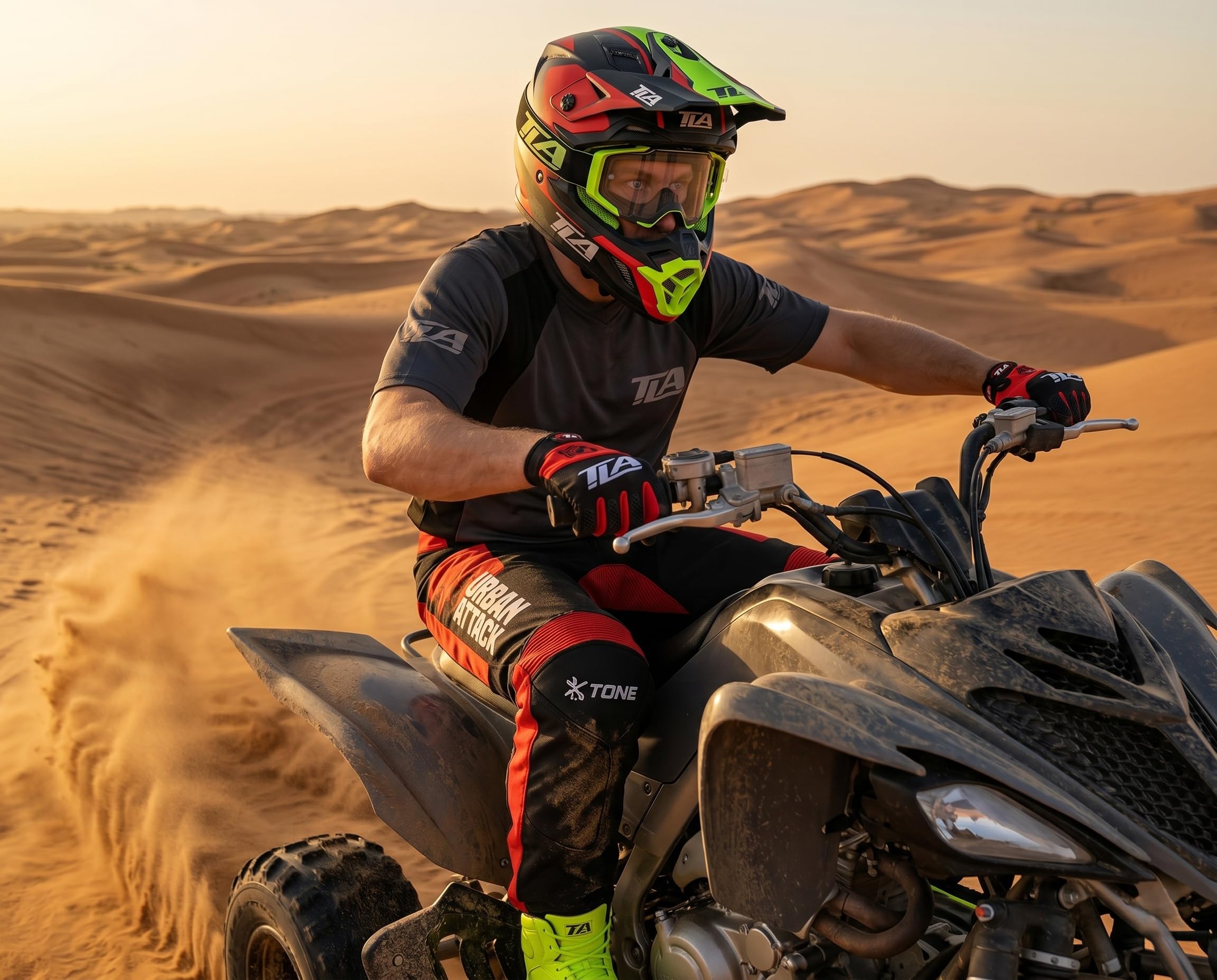 TLA T-ONE Motocross-Hose - Enduro | Motorradbekleidung | Motocross - Enduro - Quad | Herren, Damen und Kinder Motocross-Anzug