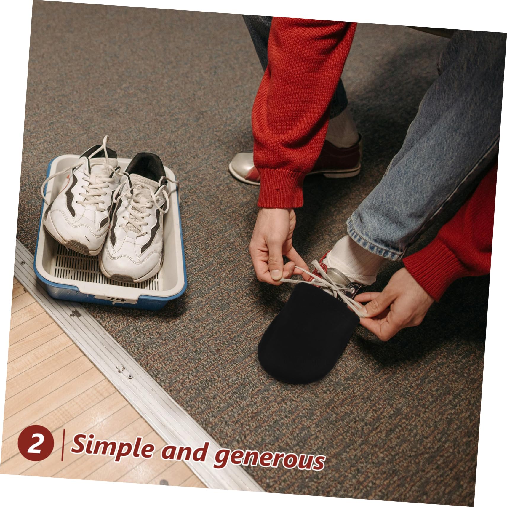 Mipcase 1Pair Bowling Sliding Shoe Cover Bowling Shoe Mat for Enhanced Performance Easy to Use and Washable Suitable for All Bowling Enthusiasts