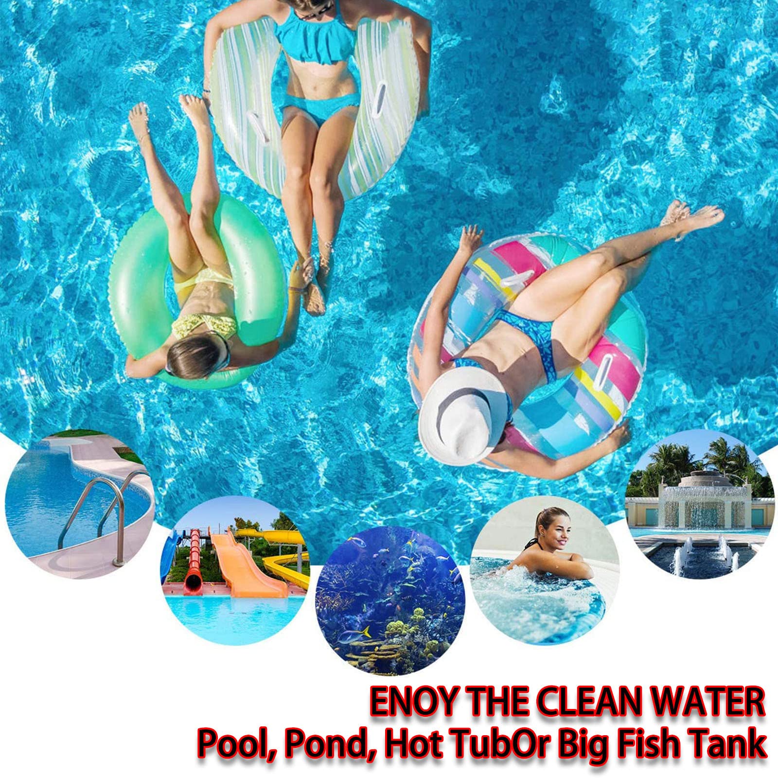 Questo retino per Skimmer da Piscina pulisce Rapidamente i detriti, retino per Foglie con Robusto Telaio in Alluminio Rinforzato e Maniglia per Una Pulizia Rapida, retino per Foglie per pisc