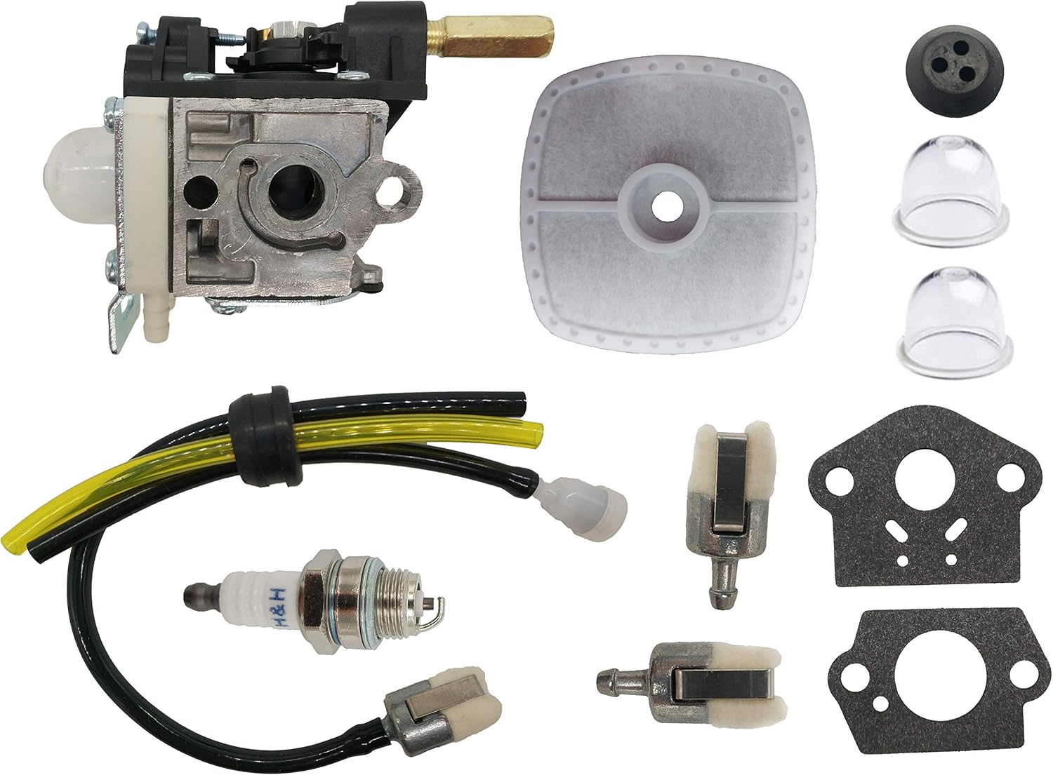 Agria 2100 Kit Filtro Aria Carburatore Per Decespugliatore ECHO GT-200, SRM-210, HC-160 - Nuovo HIPA! Filtro Aria Per Echo GT-200 - Foto 12