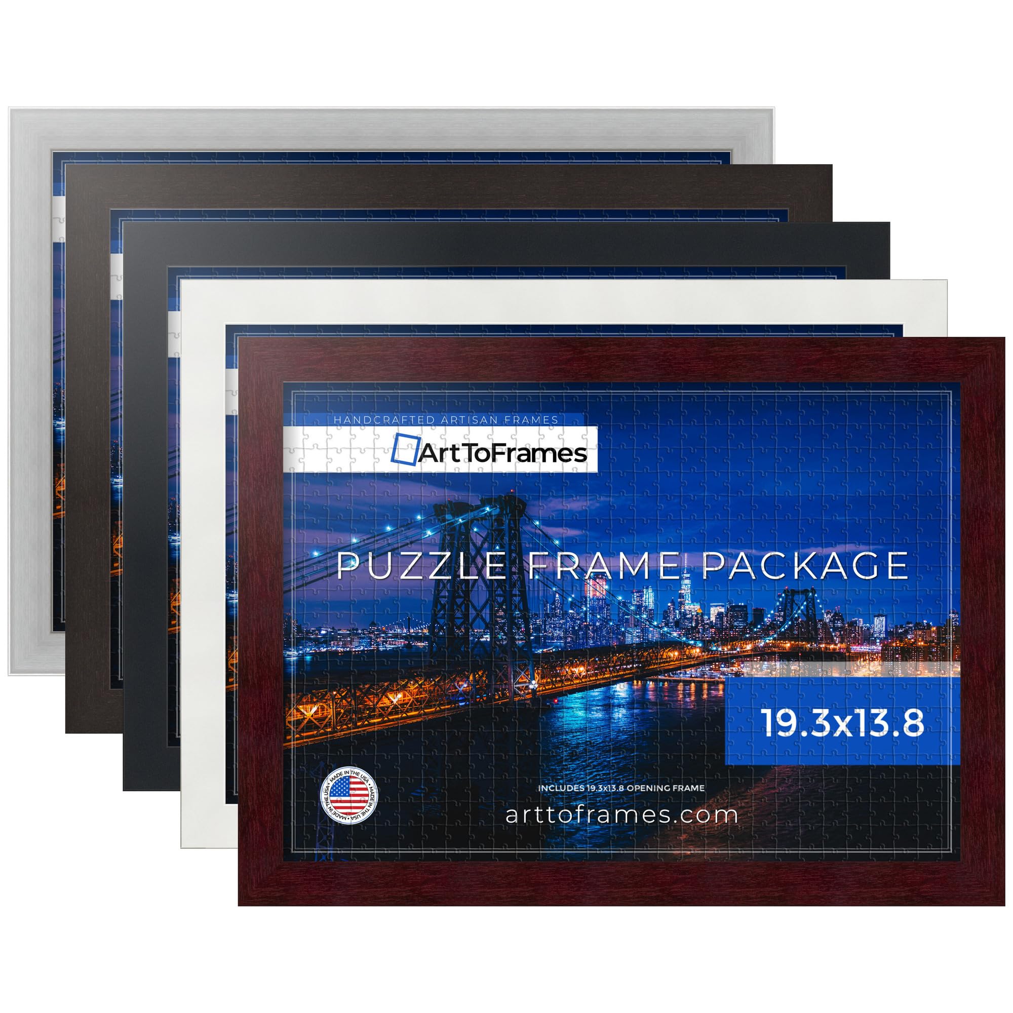 Amazon.com - ArtToFrames 19.3x13.8 INCH/49x35 CM Black Frame for
