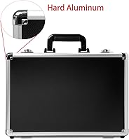 Vista 5 de HUL 16in Two-Tone Aluminum Case with Customizable Pluck Foam Interior for Test Instruments Cameras Tools Parts and Accessories