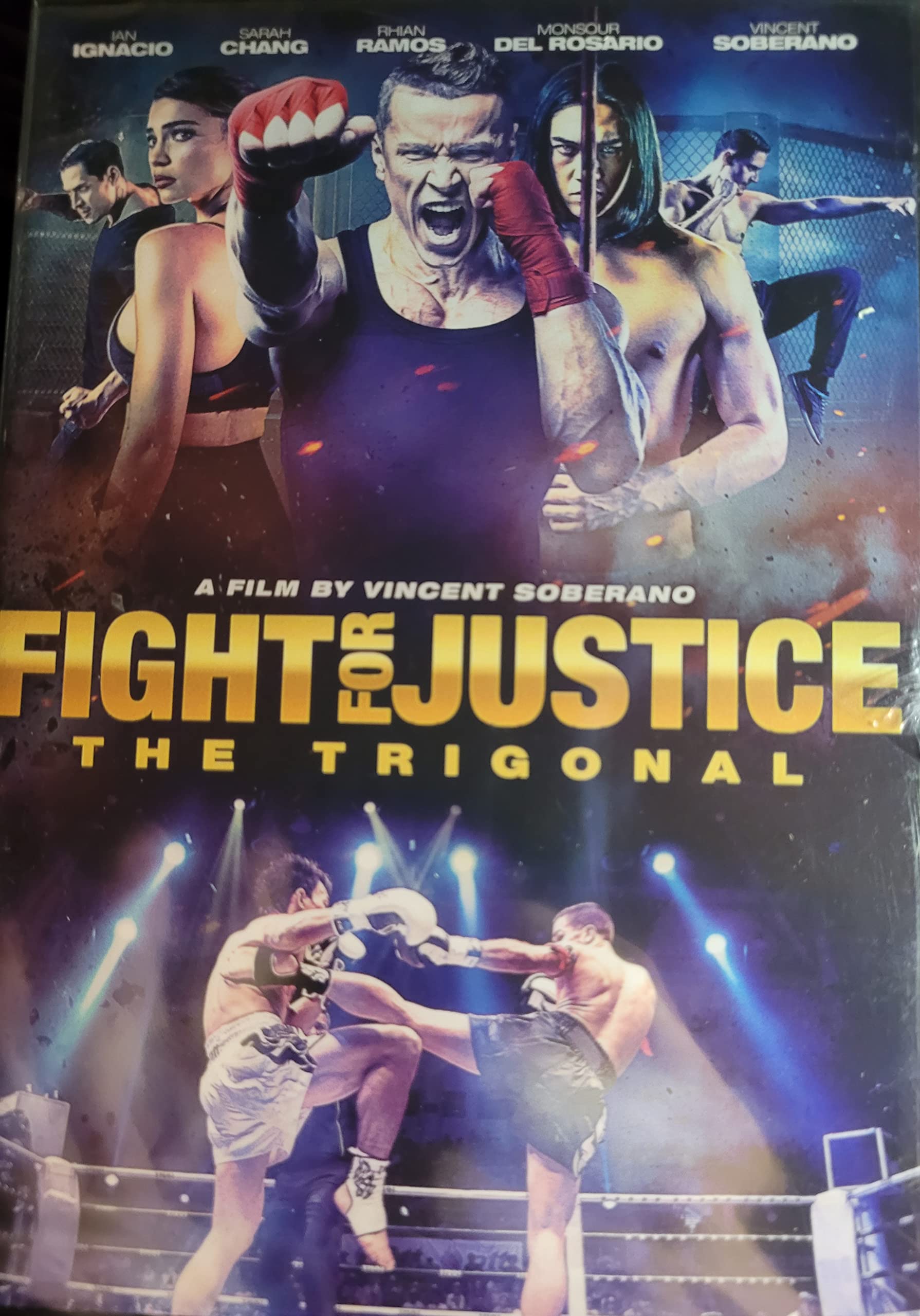 Trigonal Fight For Justice pelicula de artes marciales en DVD importado