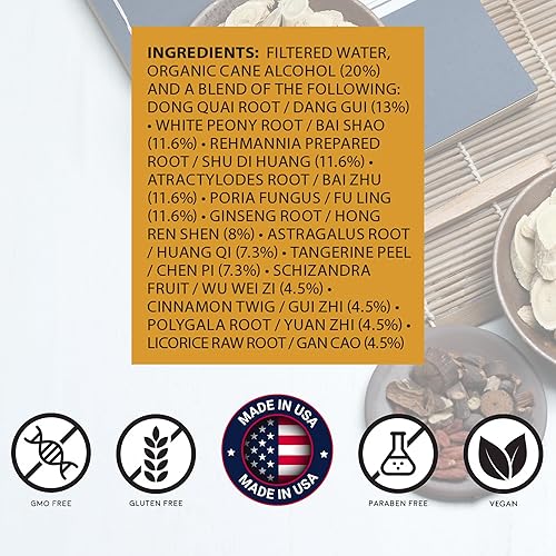 Miniatura 2 de Tónico de salud de ginseng  Shen Yang Rong Tang  Shen Yang Rong Wan Tintura de hierbas (extracto líquido)  Concentrado con cuentagotas  Suplemento