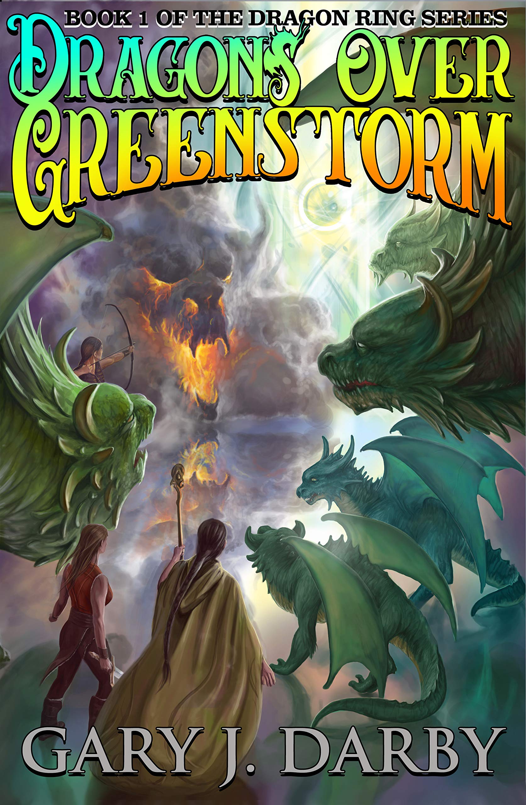 Cover of Dragons Over Greenstorm