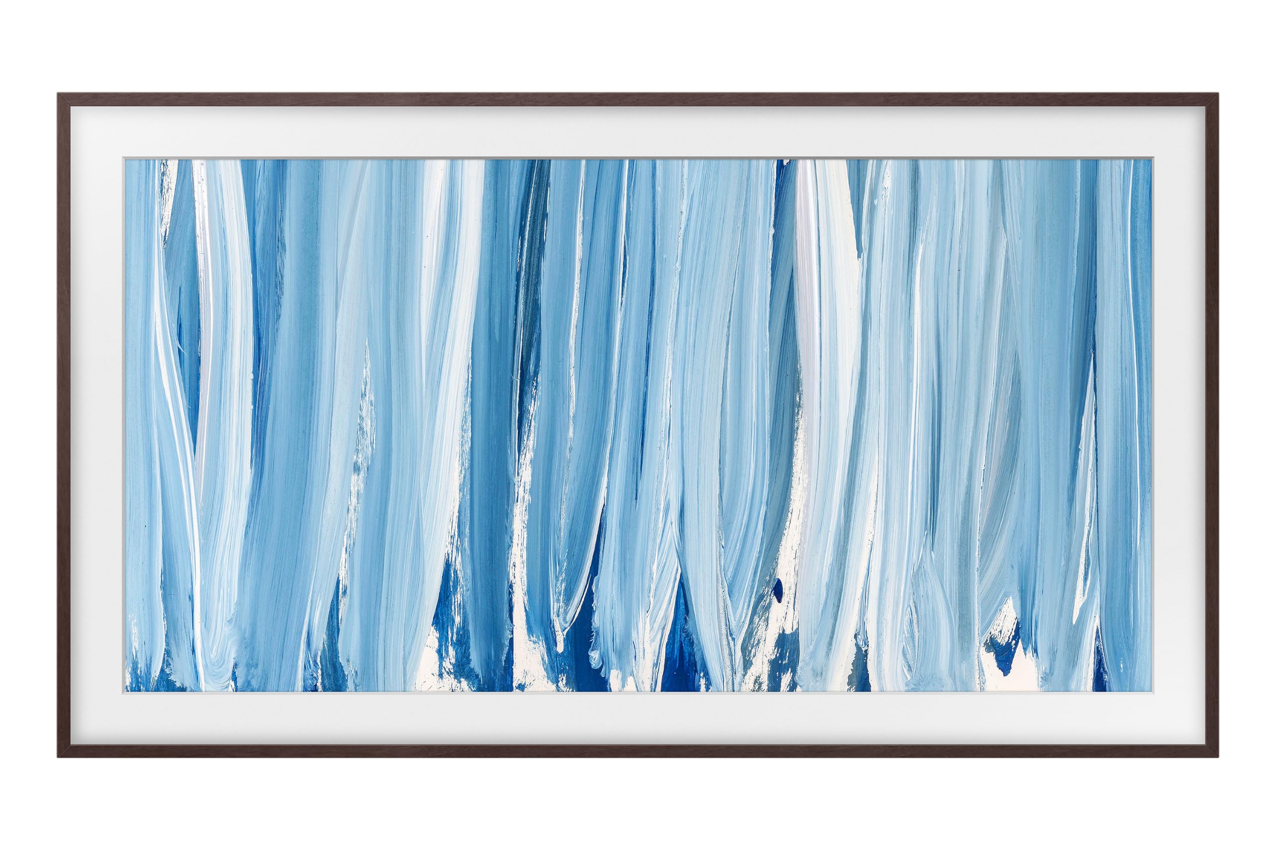 Samsung The Frame 55 Zoll TV-Rahmen, Magnetisch, Braun, VG-SCFH55BWBXC | Individueller TV-Bilderrahmen für Samsung The Frame, Rahmen für Fernseher, Kunststoff, Kompatibel mit The Frame ab 2021