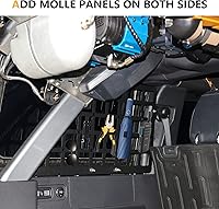 Vista 6 de Panel Molle para ventana trasera para Ford Bronco de 4 puertas, organizador de carga duro para 2021, 2022, 2023, 2024, 2025, 2021, 2022, 2025