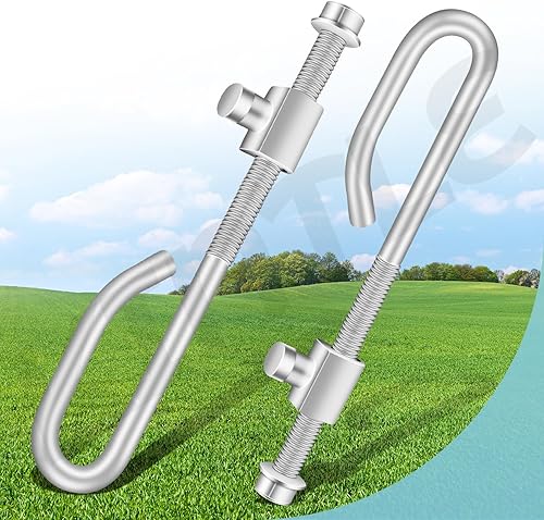 Miniatura 7 de Paquete de 2 pernos de elevación de cubierta GX24864 y muñón E130 - Compatible con piezas de cubierta de cortacésped J-OHN Deere GX24864A GX24864B,