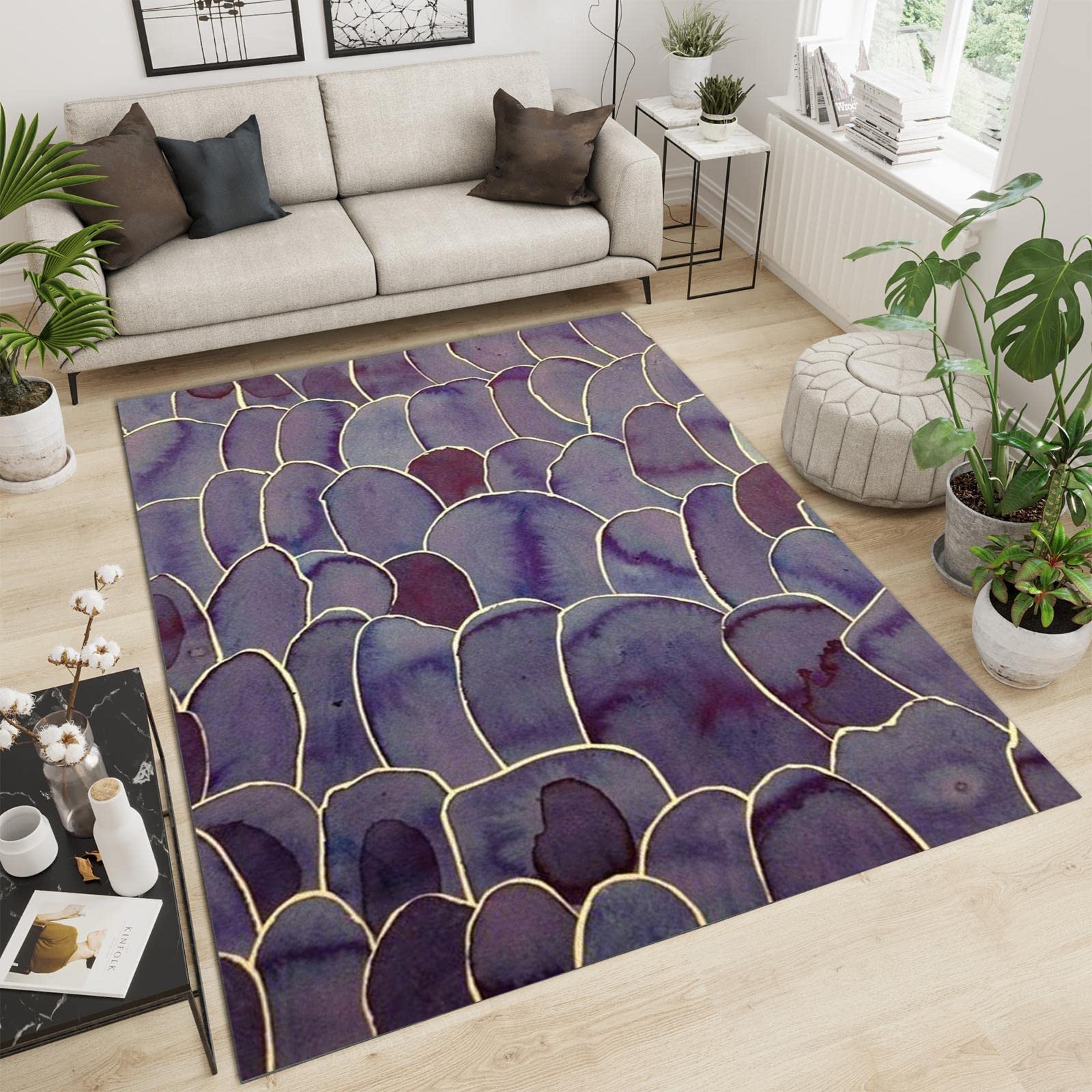 Tapis de chambre enfant vintage floral pour sublimer votre décoration