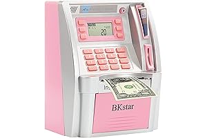 Upgraded ATM Piggy Bank for Real Money Savings
