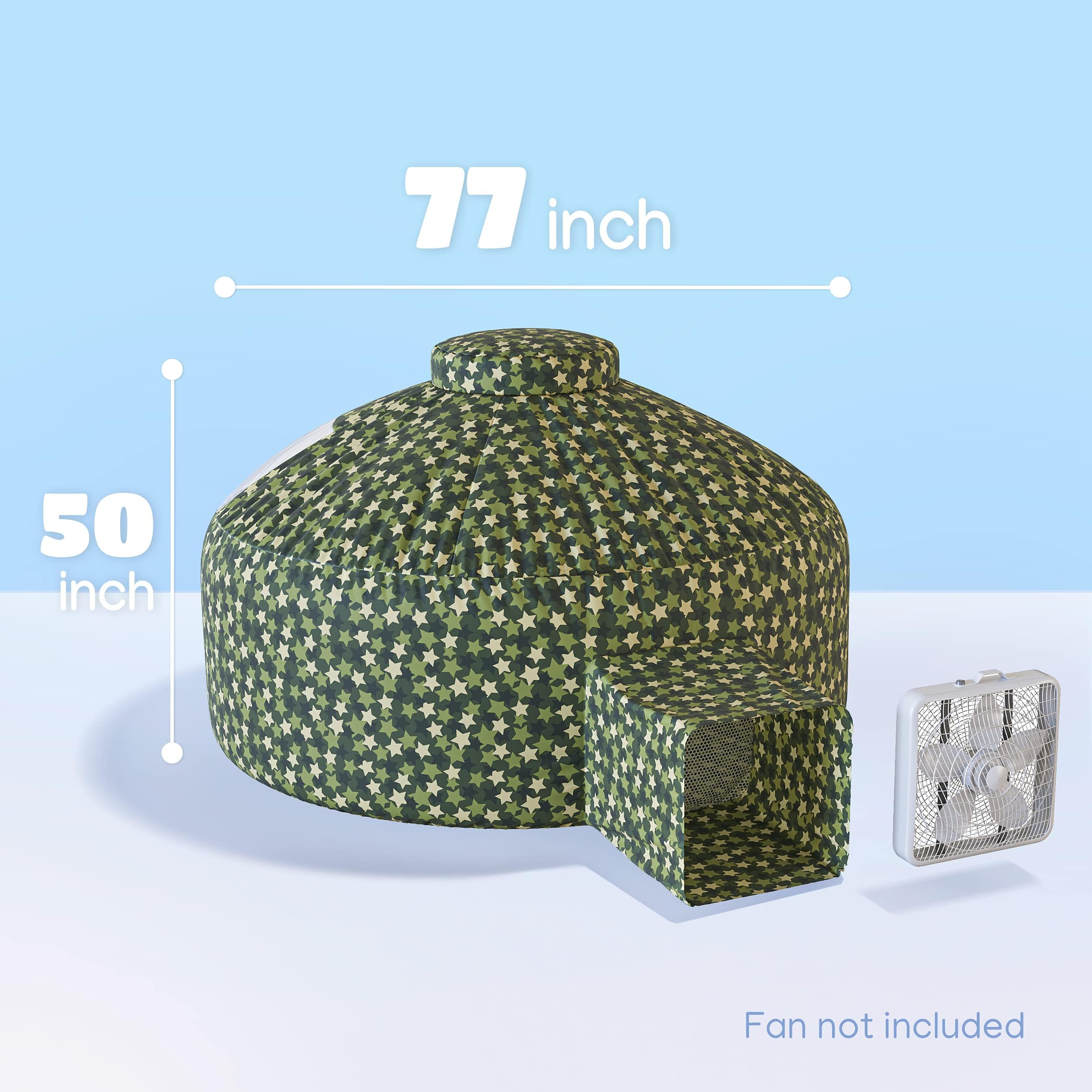 Skywin Inflatable Tent for Kids (Camo) - Image 2