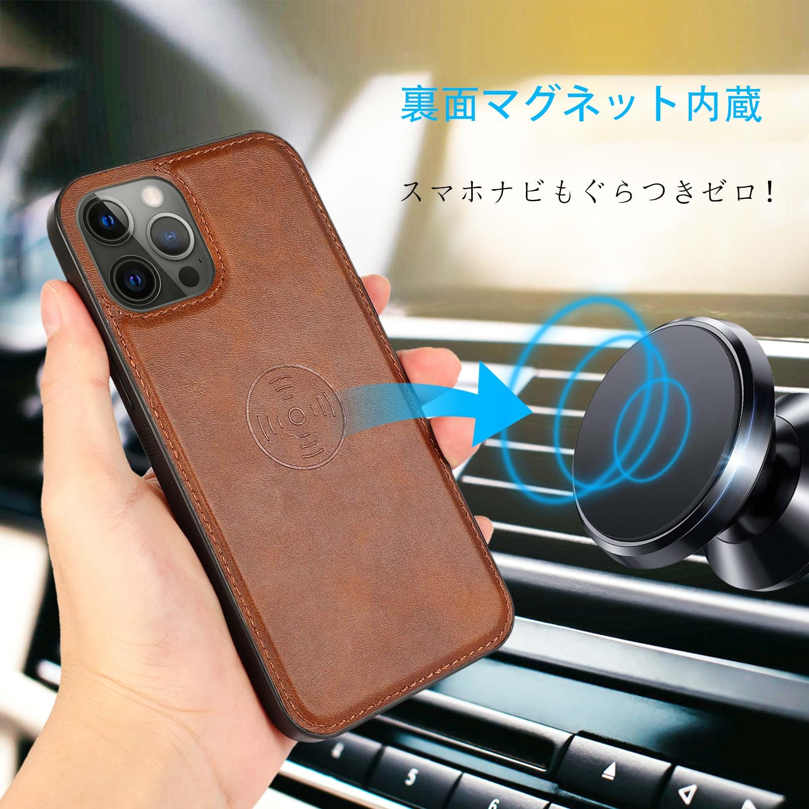 Amazon.co.jp: Mredoxe for iPhone 13Pro Max 手帳型 ケース 2in1分離