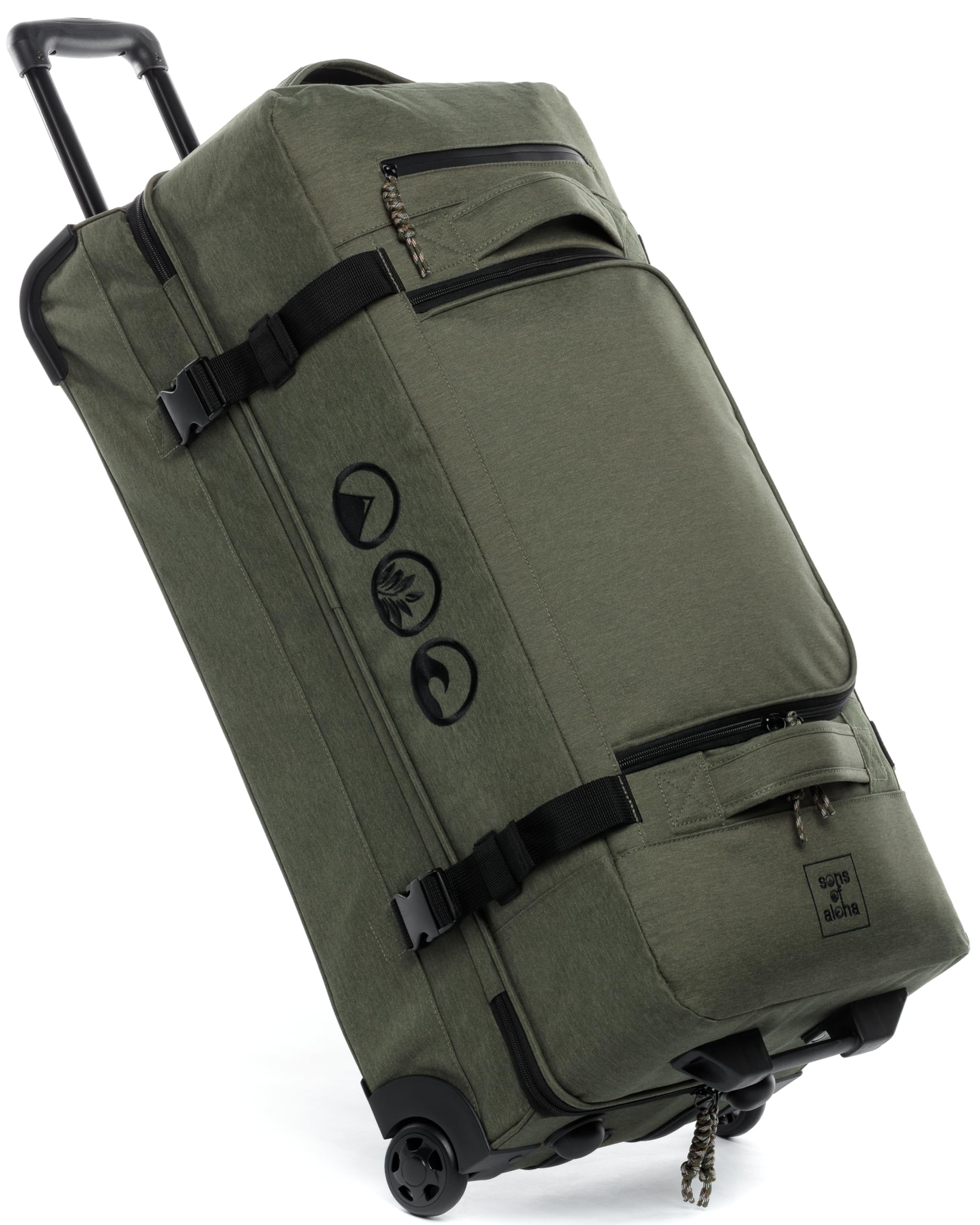 Grande borsa da viaggio con 2 ruote KANE rolling suitcase 80 cm valigia sportiva trolley da viaggio