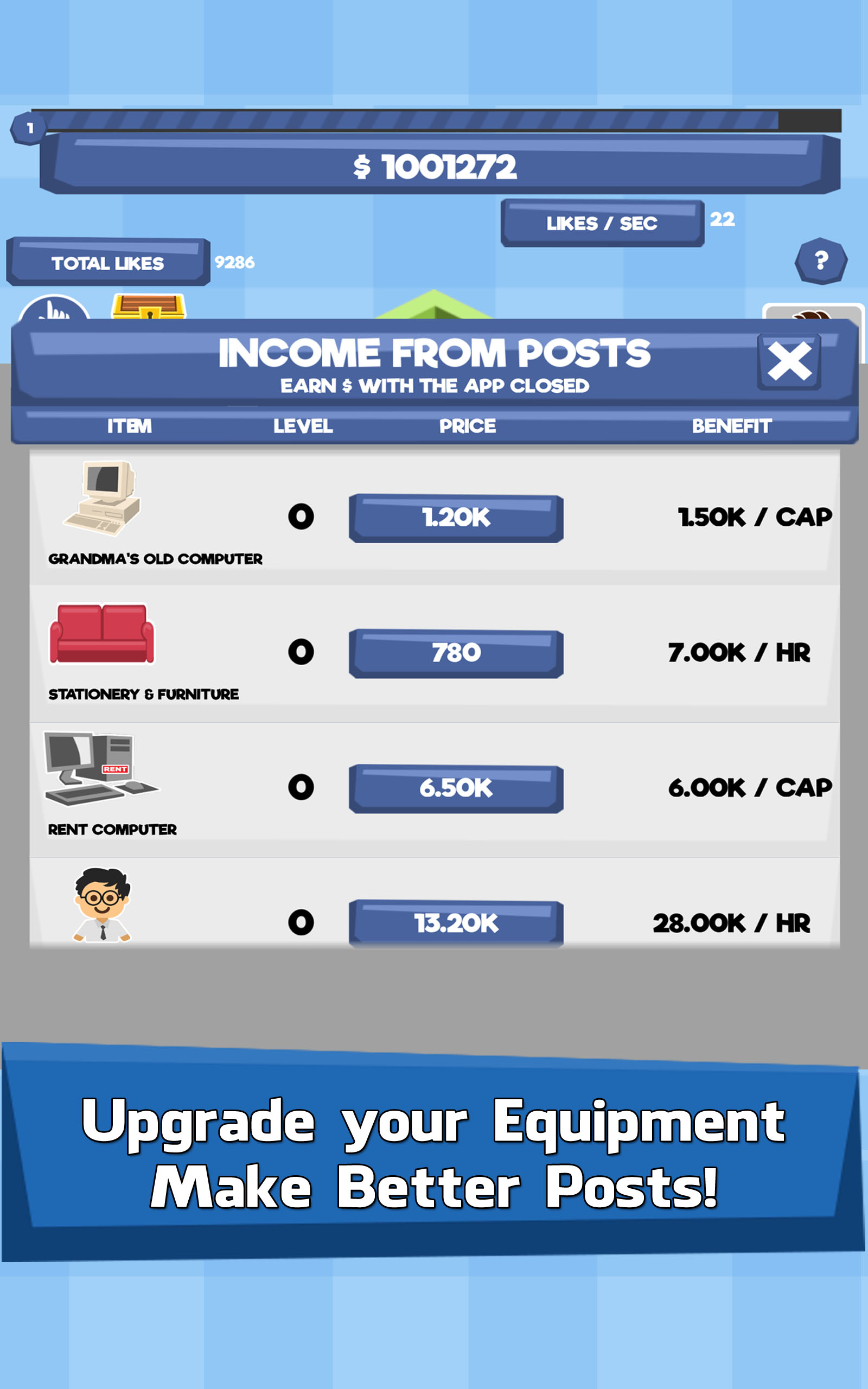 Social Network Tycoon - App on Amazon Appstore