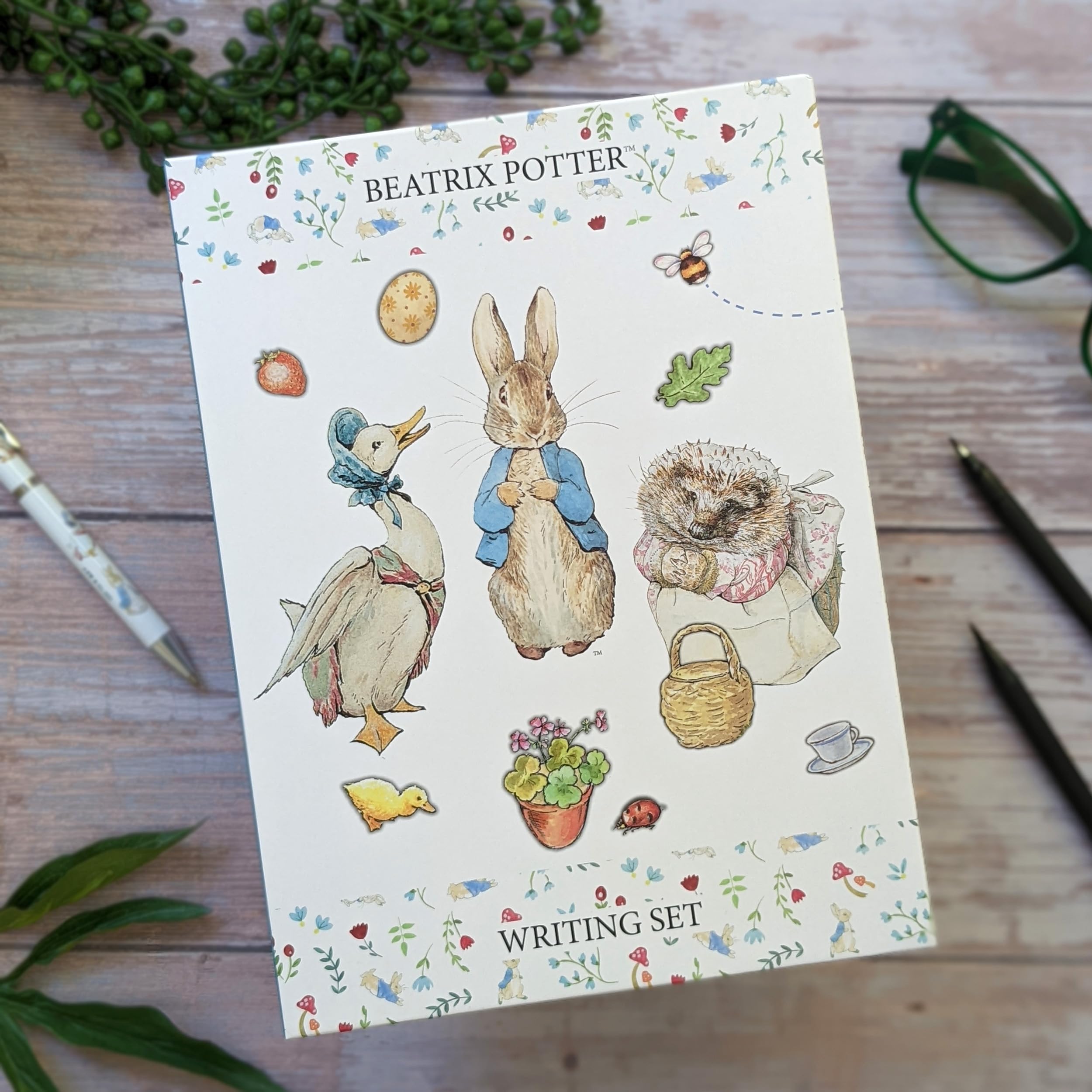 Writing Set including Envelopes - Beatrix Potter Design, Blue, A4 - Image 2