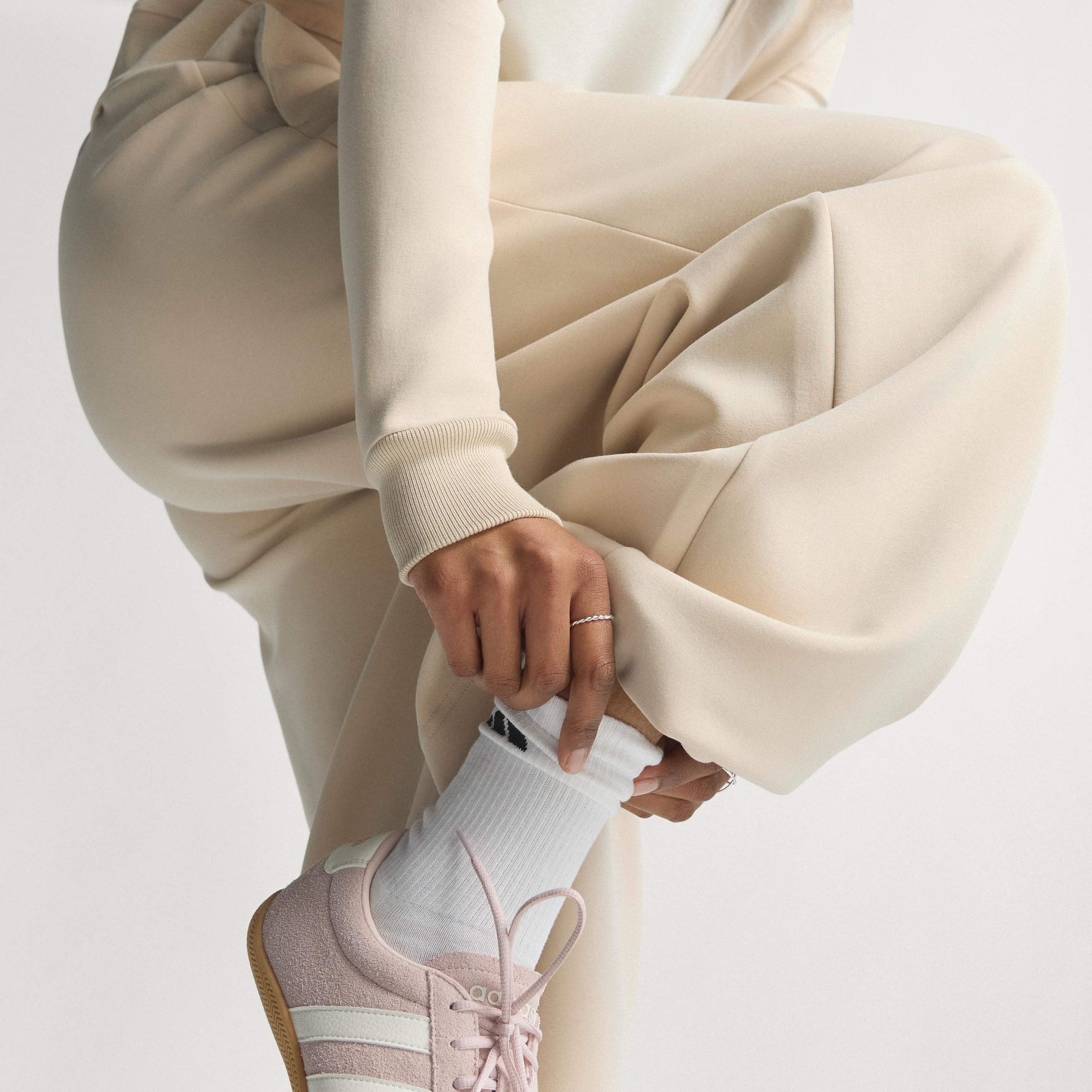 adidas Soft Lux Straight Leg Pants - Spodnie golfowe Kobiety