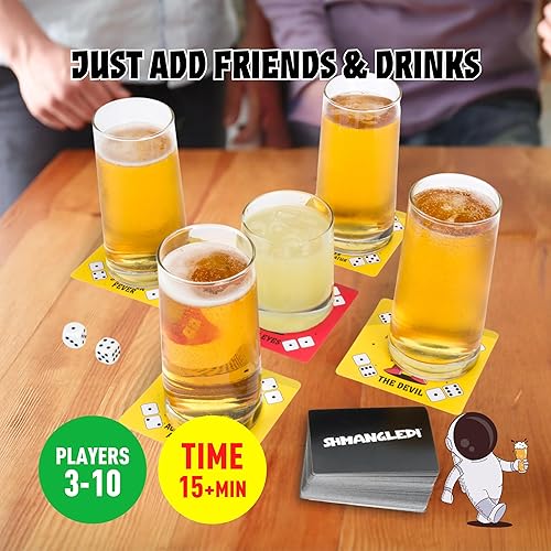 Miniatura 5 de Juego de beber para adultos | Divertido y fácil de jugar para adultos antes del juego | El juego de beber que te hará sentir cómodo a ti y a tus