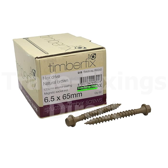 Buy Pack of 506.5 X 65MM Genuine TIMBERFIX® Plus Structural Timber