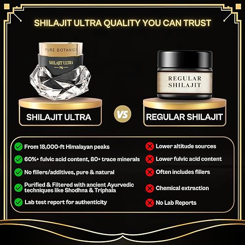 Miniatura 6 de Himalayan Shilajit Ultra Resina - 0.88 oz, mejora la resistencia y la resistencia, 100% aprobado por Ayush Shilajeet ayurvédico, refuerzo de la
