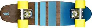 Ridge Skateboards Maple Mini Dark Dye - Longboard, Color Amarillo, Talla 22-Inch