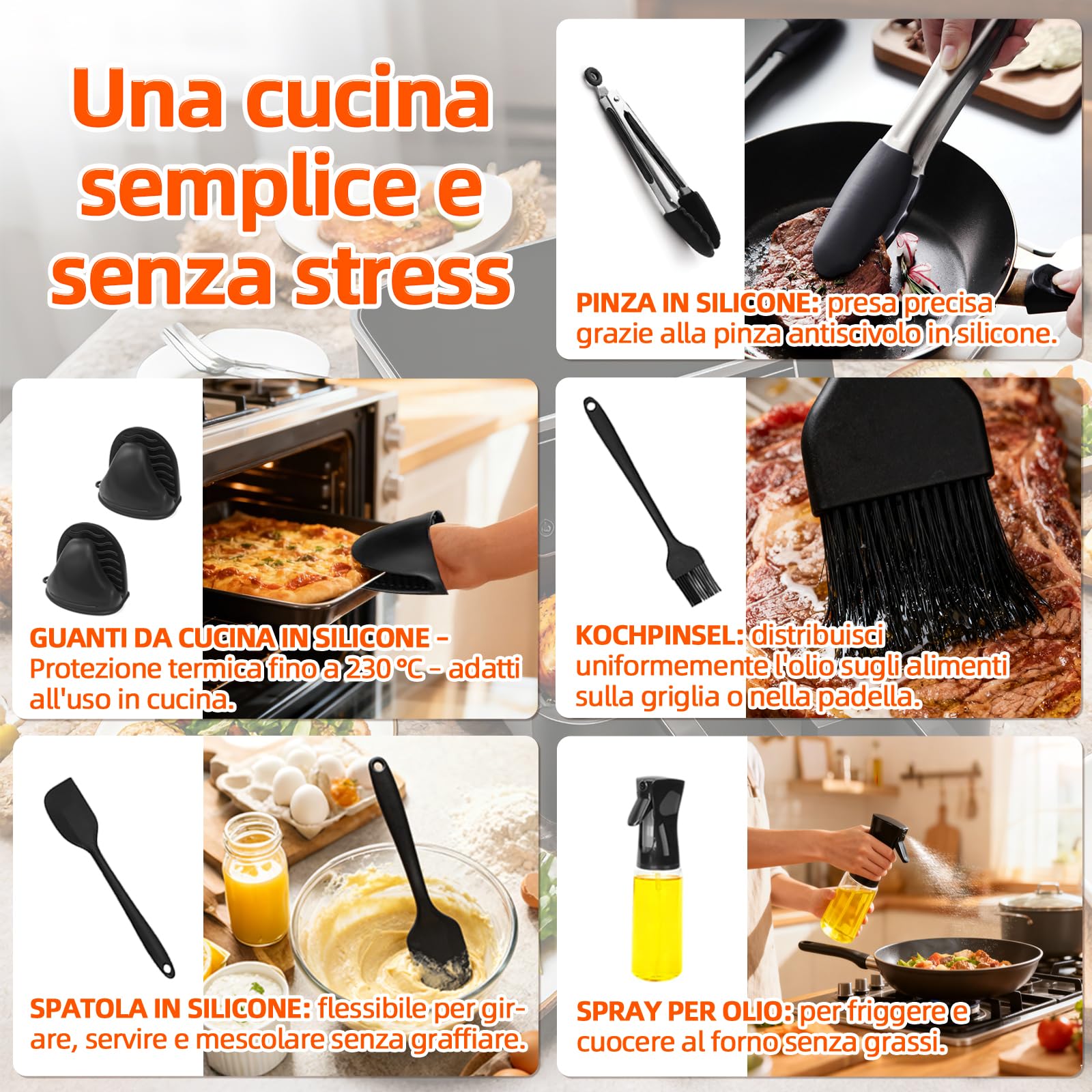 28 Pezzi Teglie Silicone per Friggitrice ad Aria per Philips Air Fryer Serie 1000 Flexi 7.1L, Riutilizzabile Contenitori Friggitrice ad Aria Accessori per Philips Airfryer Flexi NA154/00