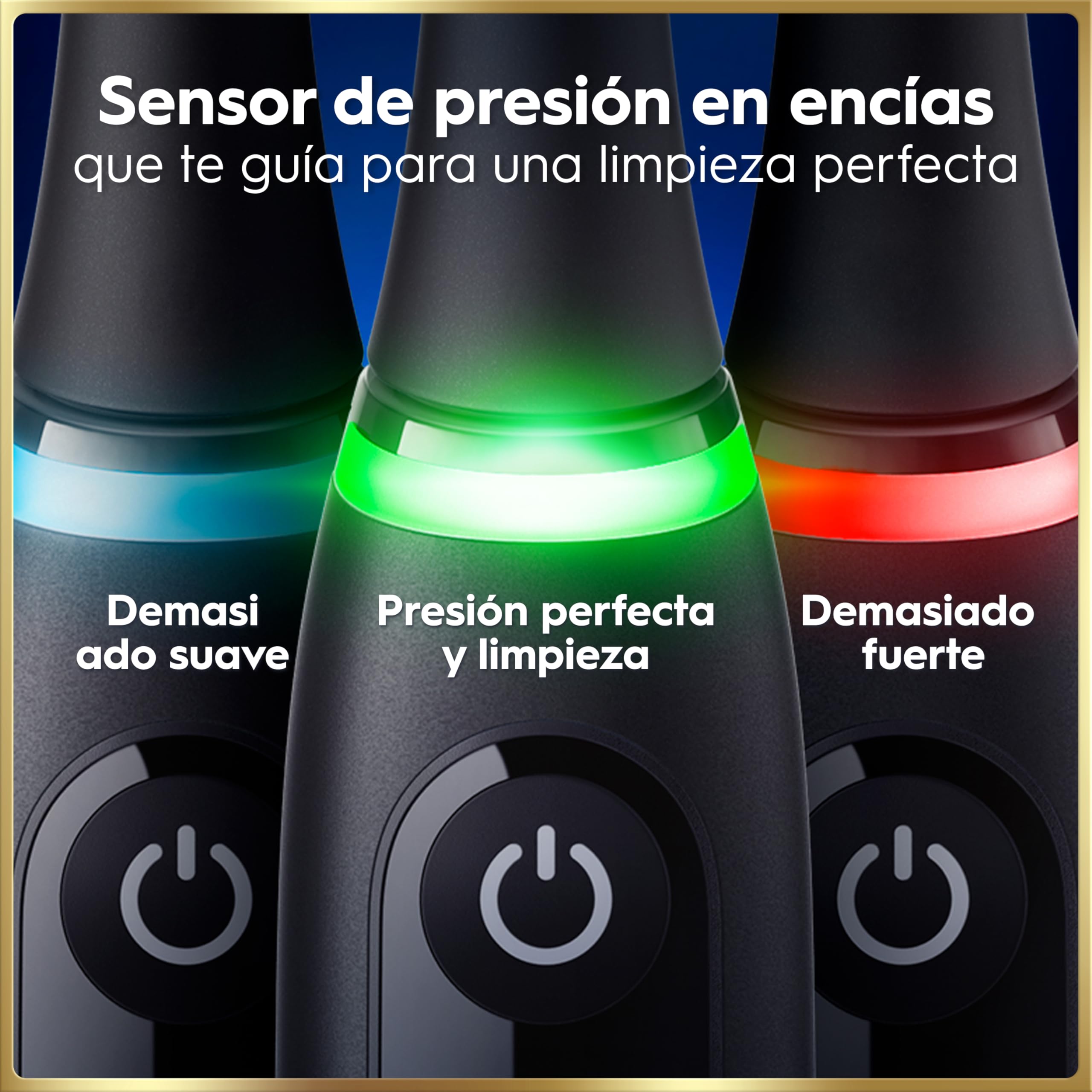 Oral-B iO 9 Pack de 2 Cepillos de Dientes Eléctricos Negro y Rosa, Con 3 Cabezales y 1 Estuche Cargador de Viaje, 7 Modos De Limpieza, Sensor De Presión, Carga Rápida, Diseñado por Braun