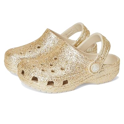 Crocs Kids Classic Glitter Clogs (Toddler) Kid