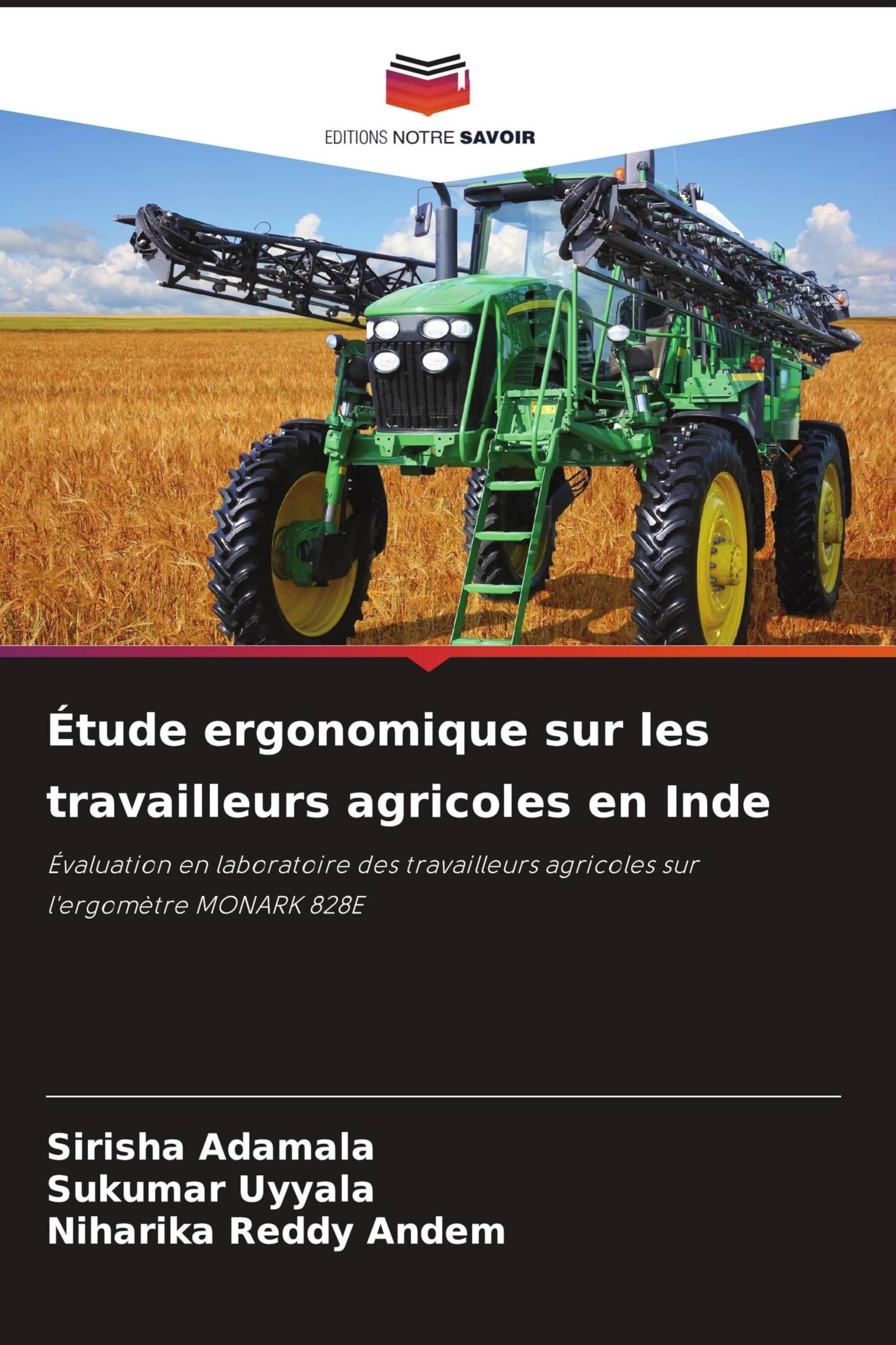 Étude ergonomique sur les travailleurs agricoles en Inde: Évaluation en laboratoire des travailleurs agricoles sur l'ergomètre MONARK 828E