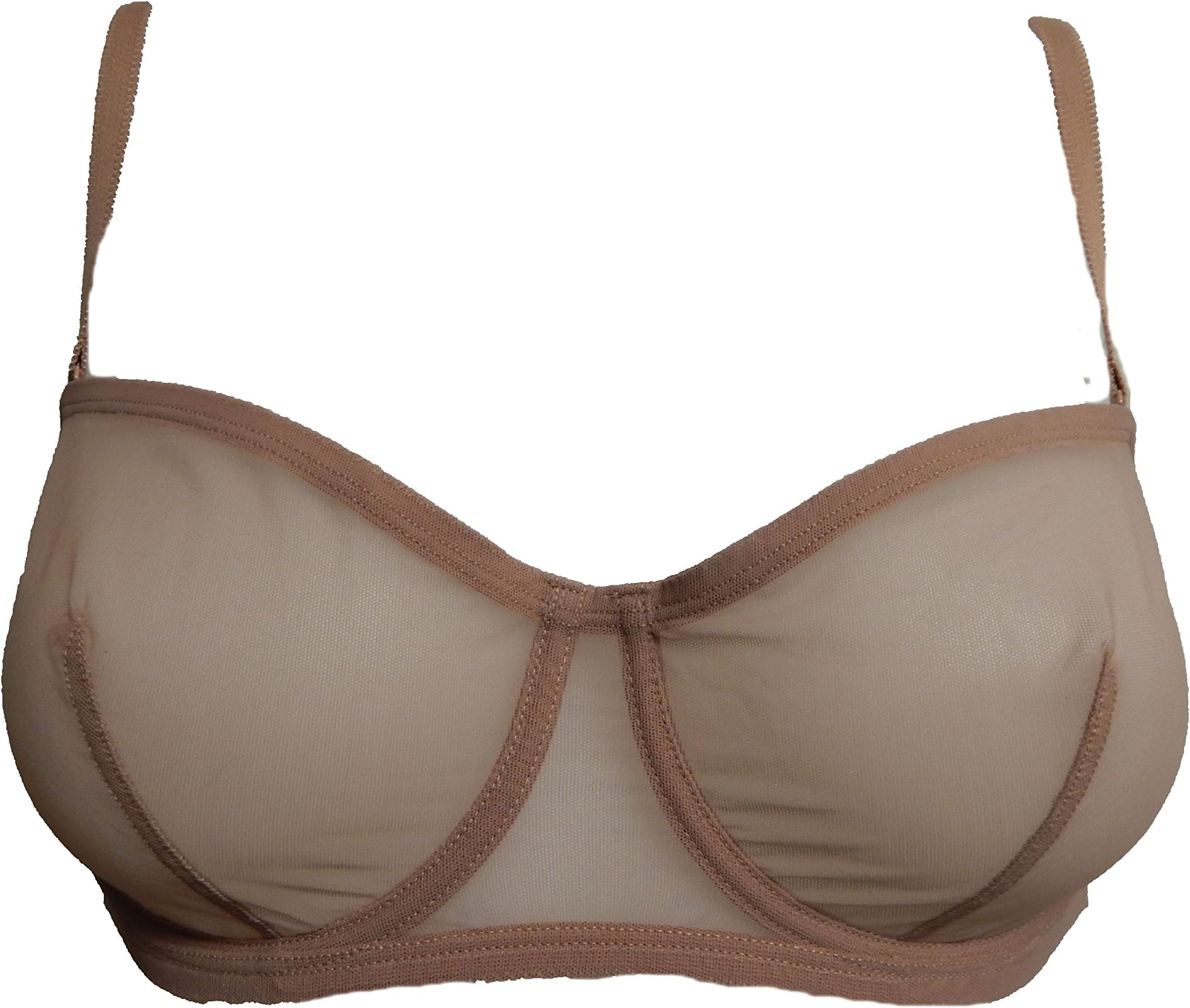 Eres Women's Eres Le Tulle Indiscrete Strapless Bra 36C Daim