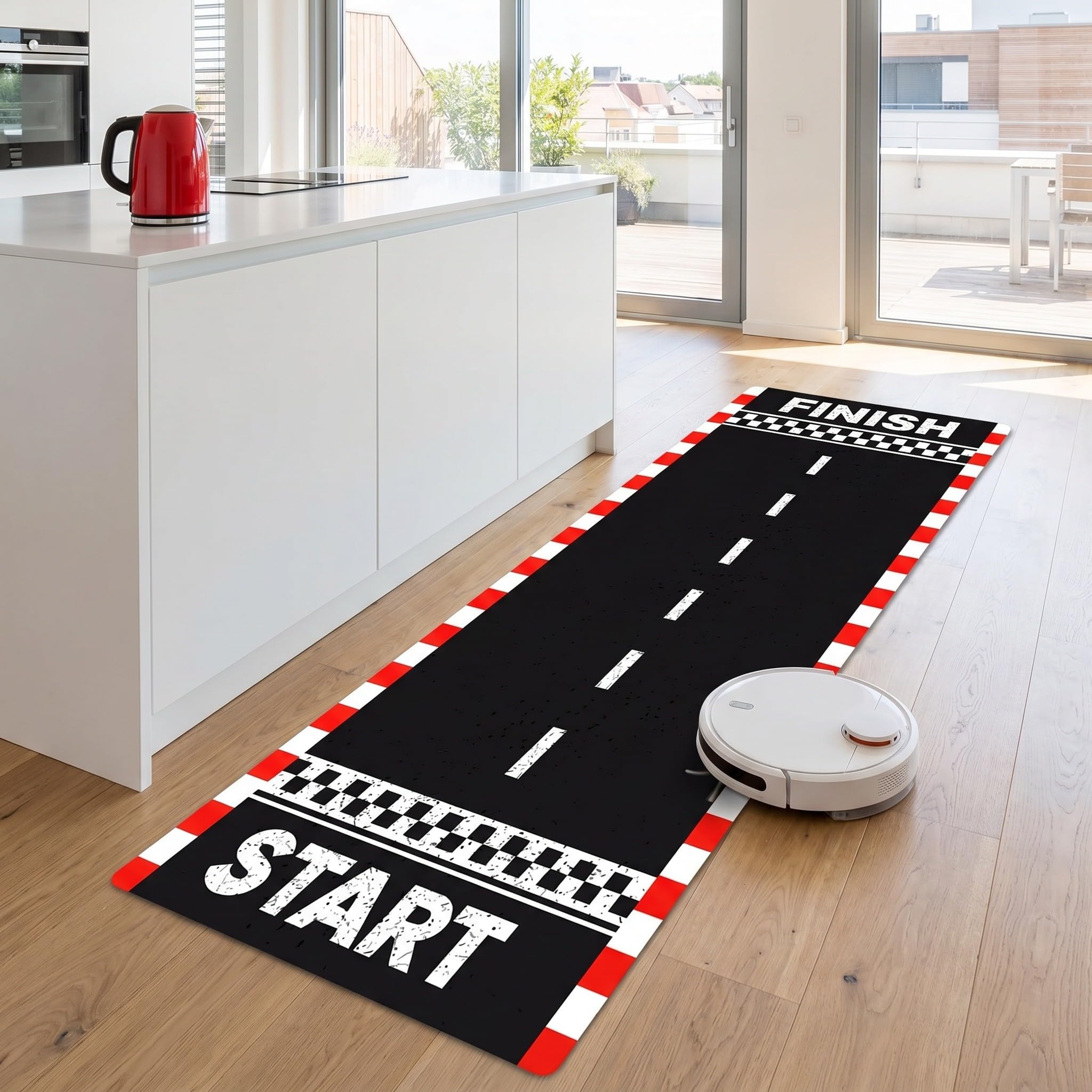 GLEAVI X 60cm Alfombra de Diatomita Antideslizante de Pista de Carreras