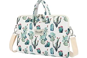 canvaslife Cactus Patten Waterproof Laptop One-shoulder Postman Bag Case fits 14 "15" Laptop Bag 15.6"