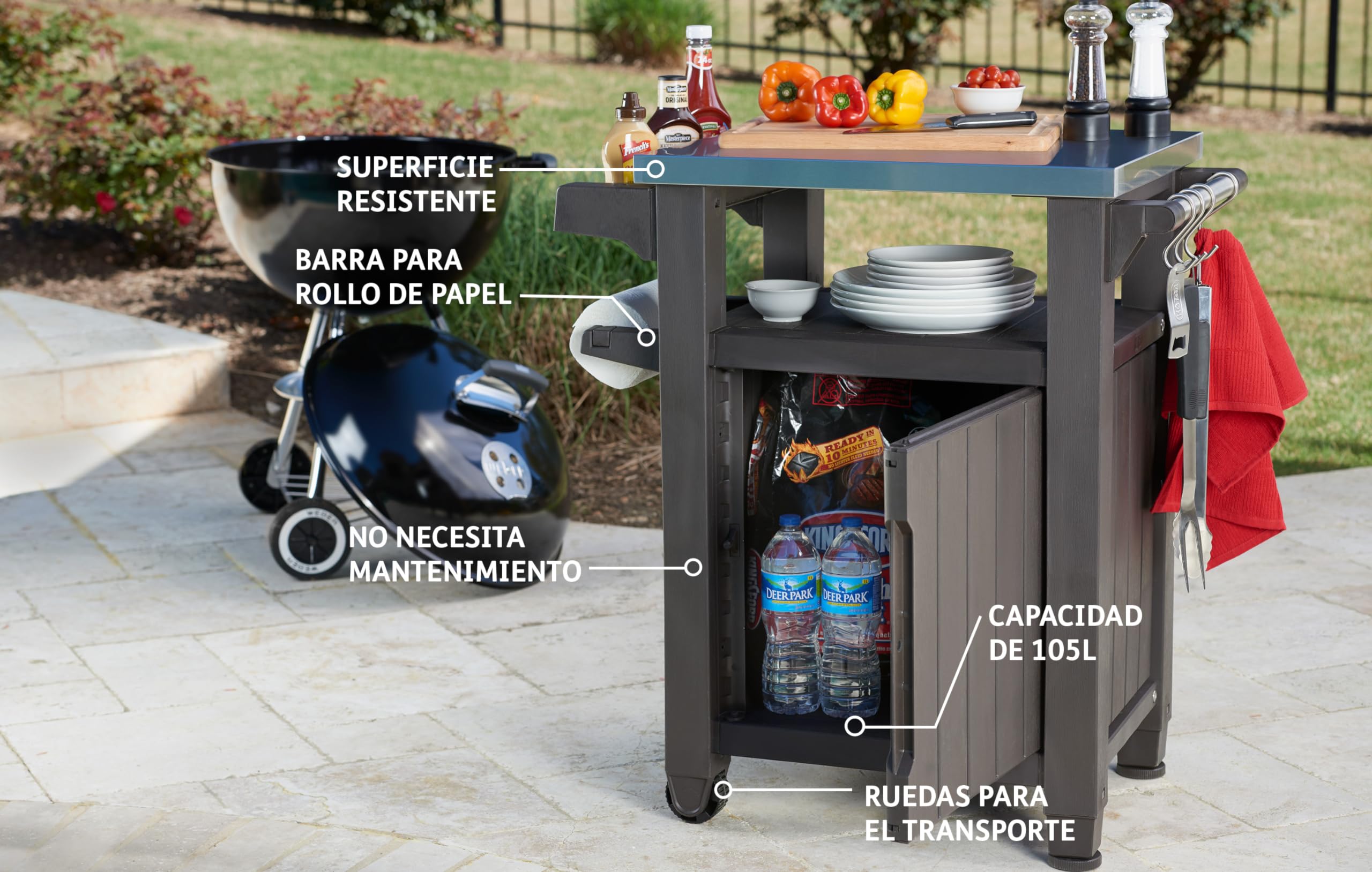 Keter Mini Barbecue Unity - 105 Litri