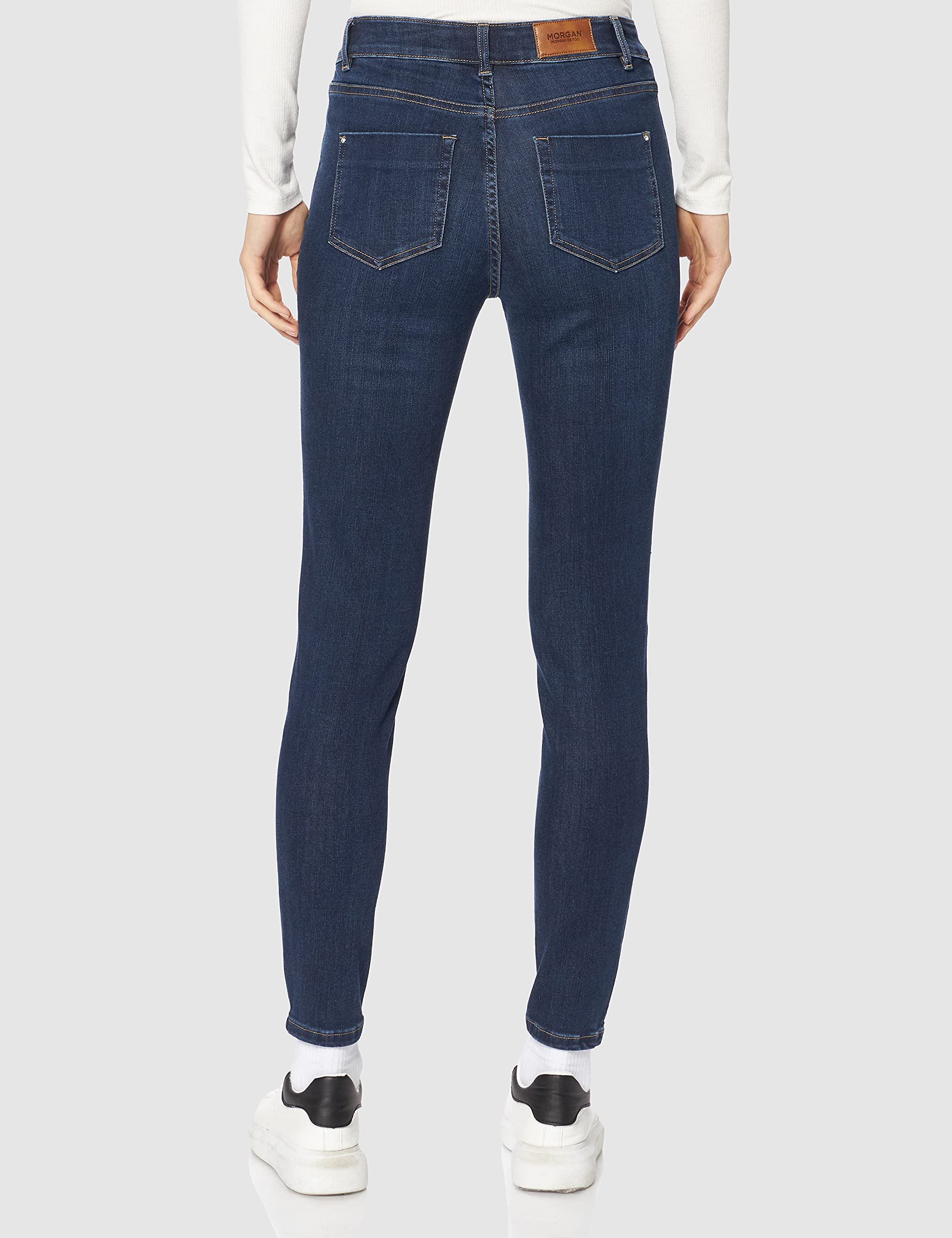 Morgan Jeans slim taille haute 7/8ème