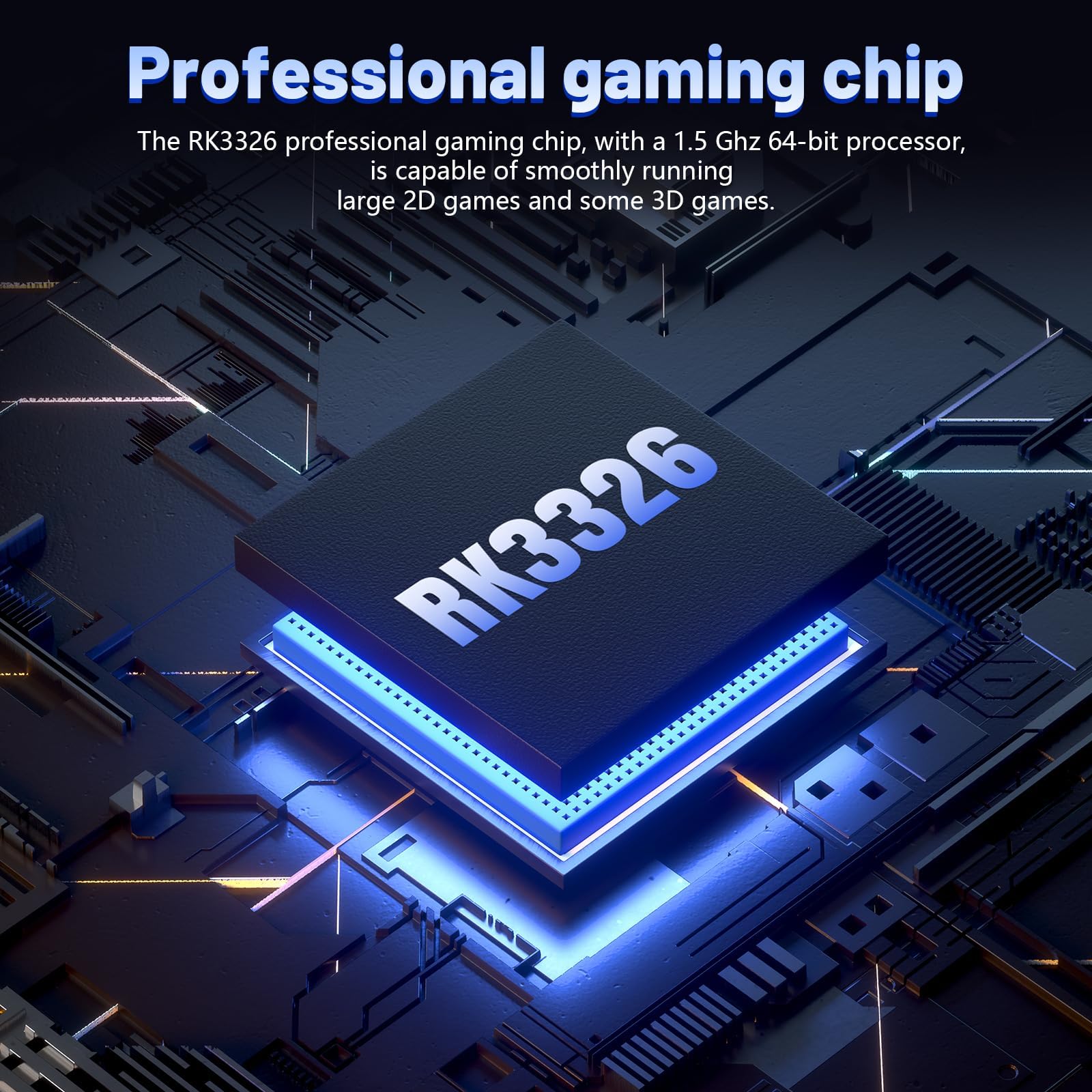 R36MAX Retro Handheld Game Console, 4.0 Inch 720x720 IPS Screen, 64GB Built-in 18,000+ Classic Game, Portable Hand Held Open Source Linux System, 4000mAh Battery Retro Gaming Console(Black 64GB)