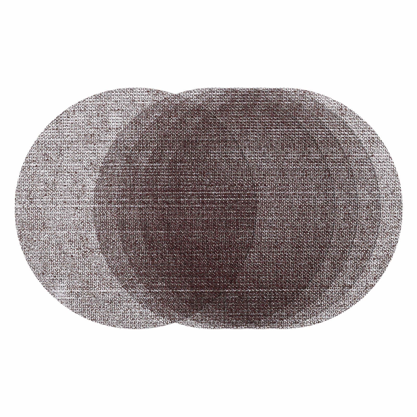 Kozelo 5Pcs Grid Sanding Discs 152 mm 80Grit Hook and Loop Sandpapers