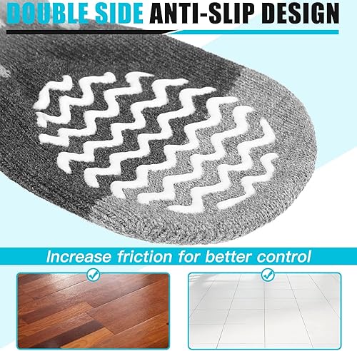 Miniatura 5 de EXPAWLORER 2 pares de calcetines antideslizantes para perro, protector de pata antideslizante de doble cara, control de tracción, protección de