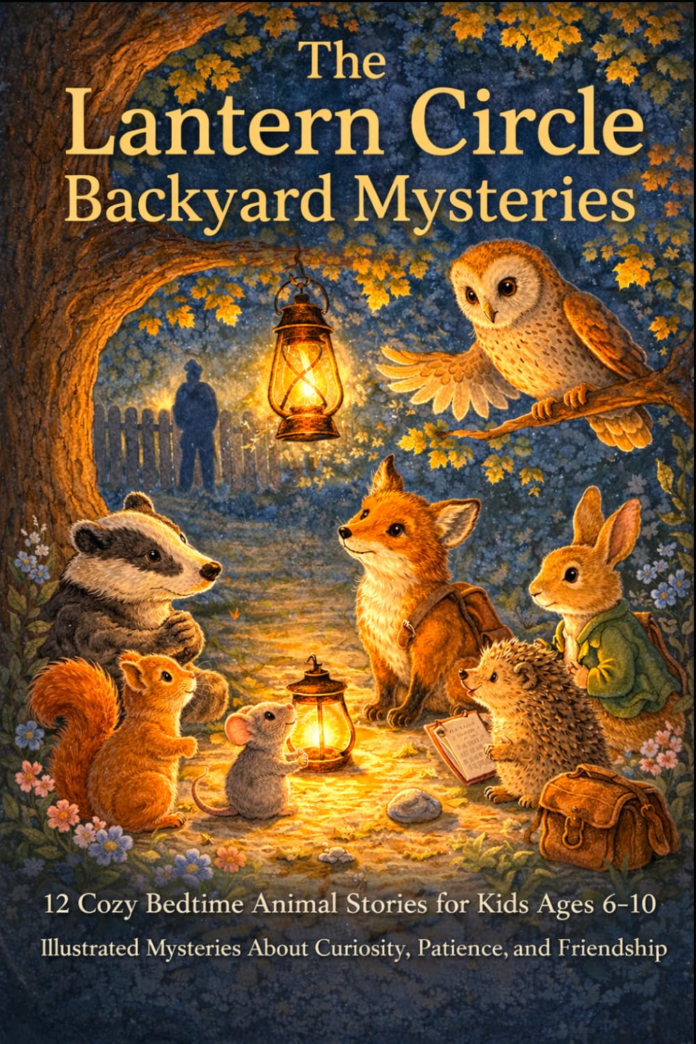 The Lantern Circle Backyard Mysteries: 12 Cozy Bedtime Animal Stories for Kids Ages 6–10: Illustrated Mysteries About Curiosity, Patience, and Friendship