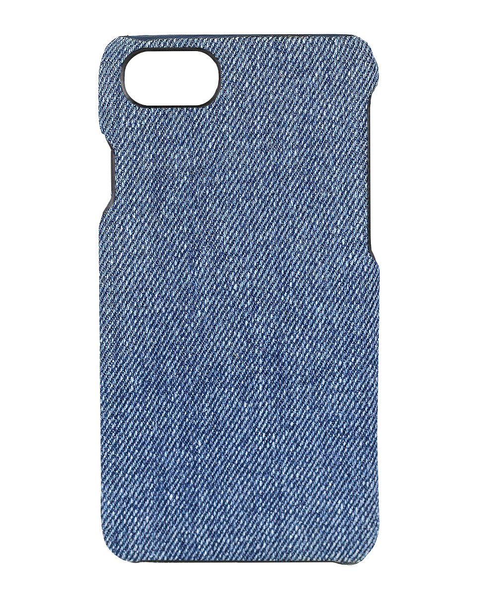 Cell Phone Case for Apple iPhone 7 Plus; Apple iPhone 8 Plus - Blue Denim