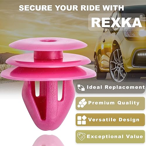 Miniatura 4 de Rexka 20 clips de retención para panel de moldura de puerta para 82315-27000 Hyundai Azera Elantra Genesis Santa Fe Sonata Tiburon Tucson Veracruz