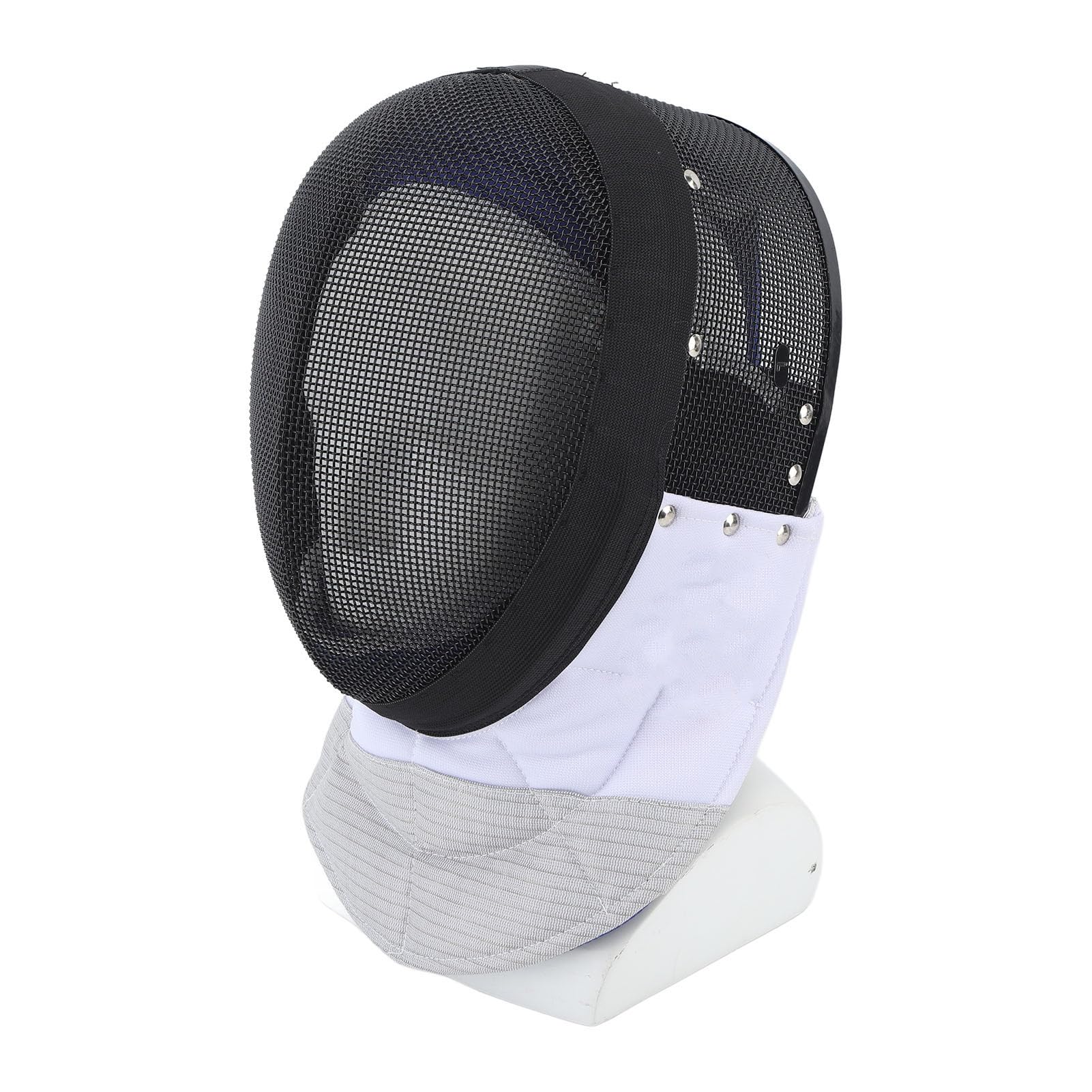 SIXRUN Masque de Sport d'escrime Casque de Protection d'escrime avec Bavoir rembourré pour la Pratique Quotidienne et la Compétition Masque de Sport d'escrime Masque d'escrime
