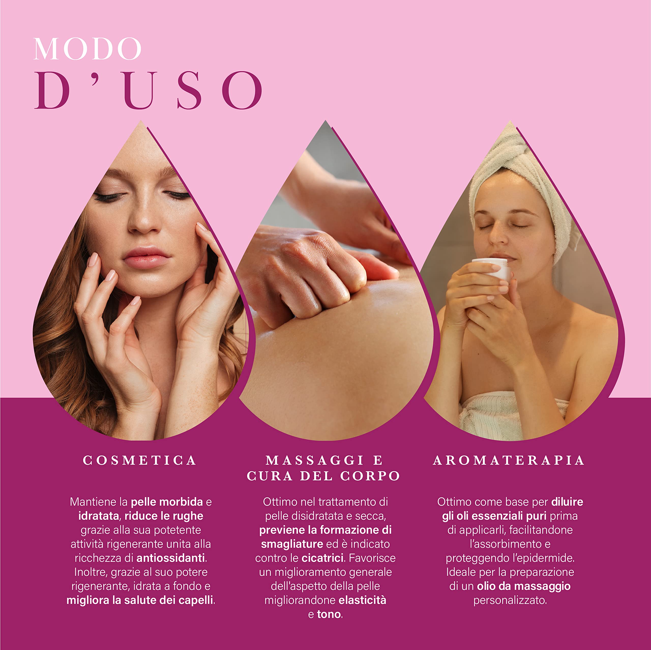 Oxxigena - Olio di Rosa Mosqueta Puro al 100%, Confezione da 1000 ml, Idratante Versatile per Pelle Secca e Screpolata, Ideale Contro Rughe, Cicatrici, Unghie o Capelli