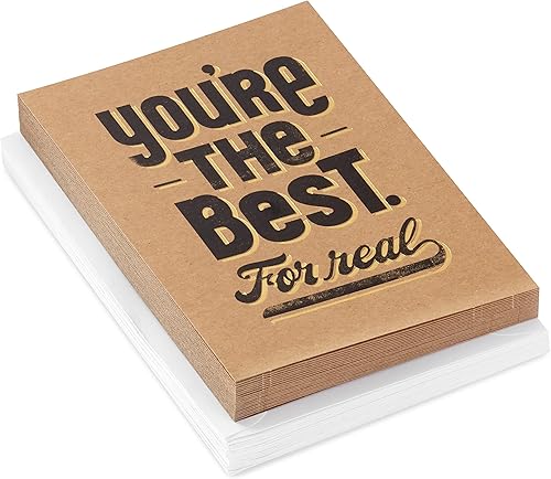Miniatura 4 de Hallmark Tarjetas en blanco, You're the Best (20 tarjetas con sobres)