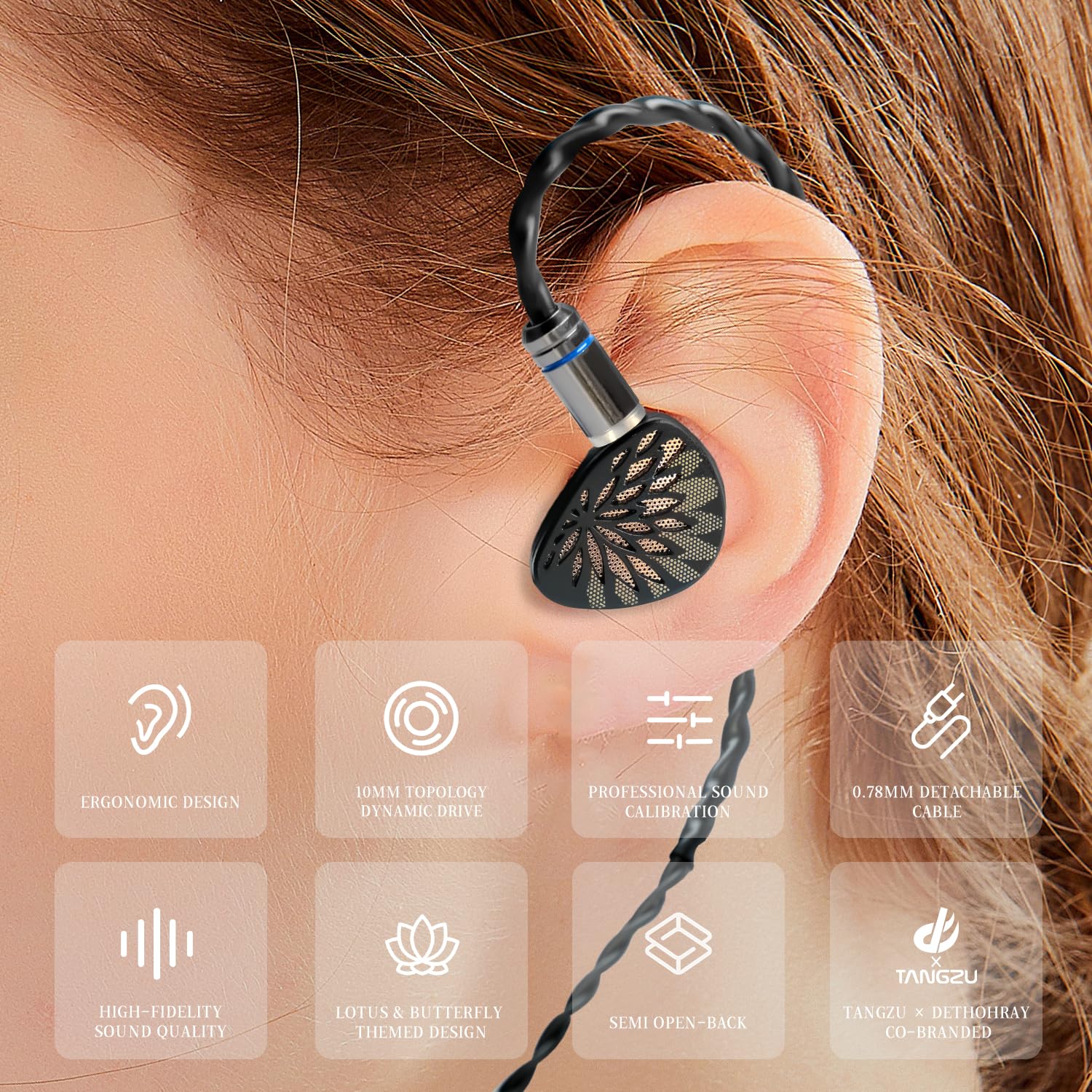 Écouteurs Intra-Auriculaires (Black, 3.5mm Without Mic)