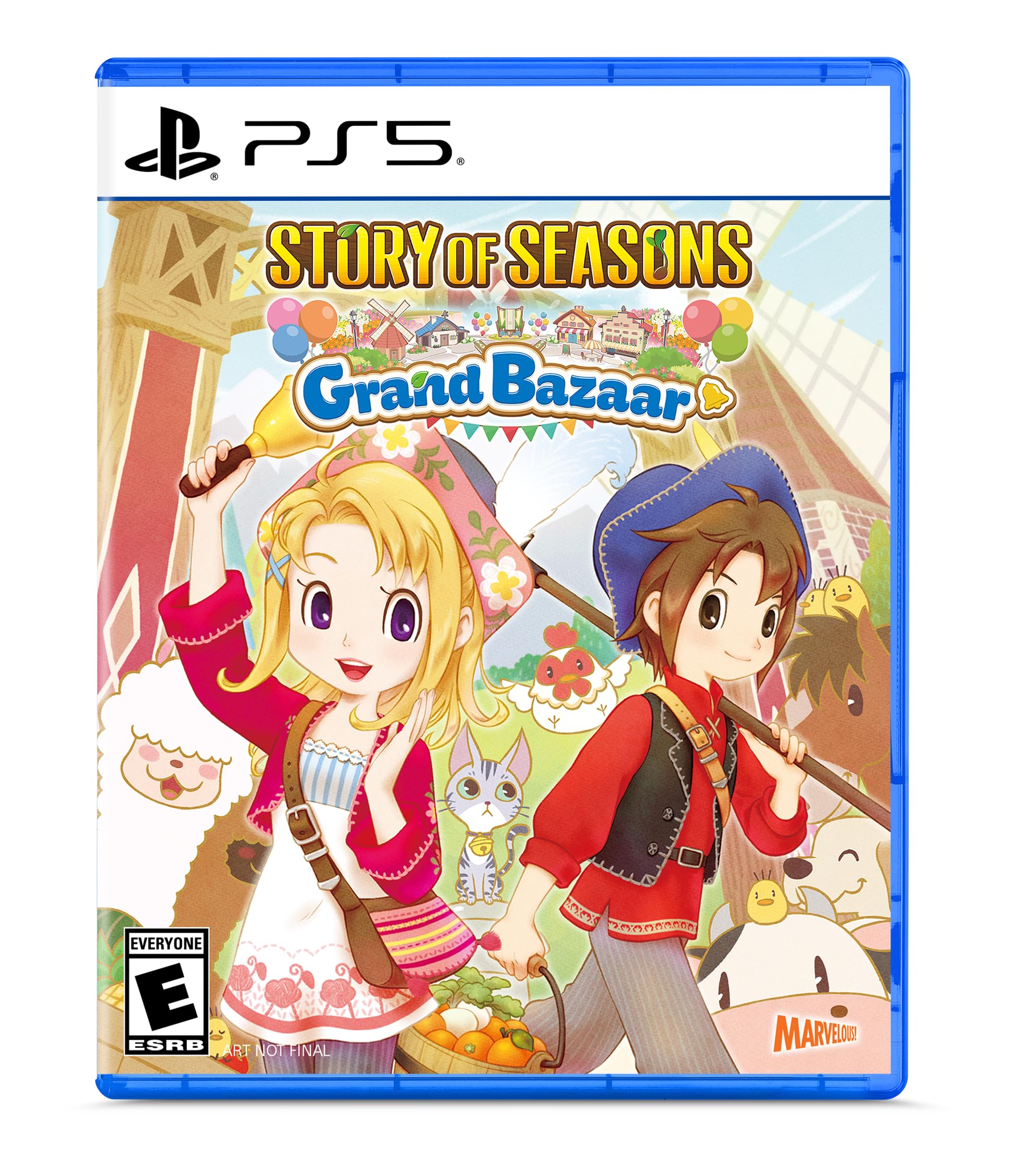STORY OF SEASONS: Grand Bazaar - PlayStation 5, AMAZON-EXCLUSIVE - PlayStation 5 - Very Good - Used Game