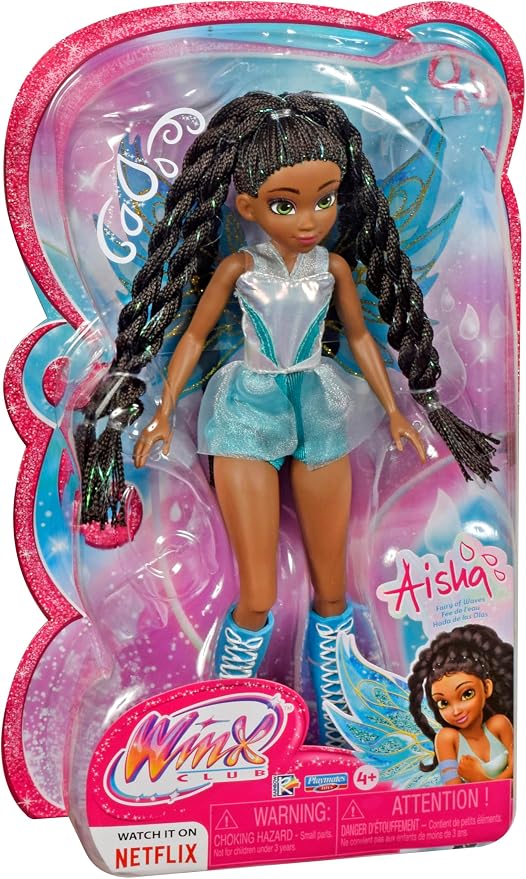 Muñeca Winx Club Aisha Fairy por Playmates Toys miniatura 4