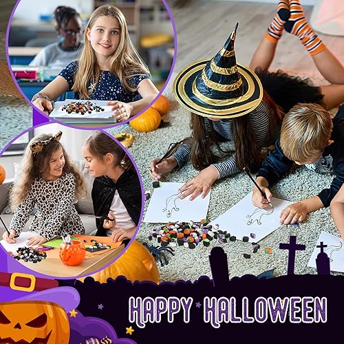 Miniatura 4 de JUNEBRUSHS 150 piezas de mini borradores de Halloween para niños, lindos borradores pequeños a granel para niños, dulce o truco, regalos de fiesta