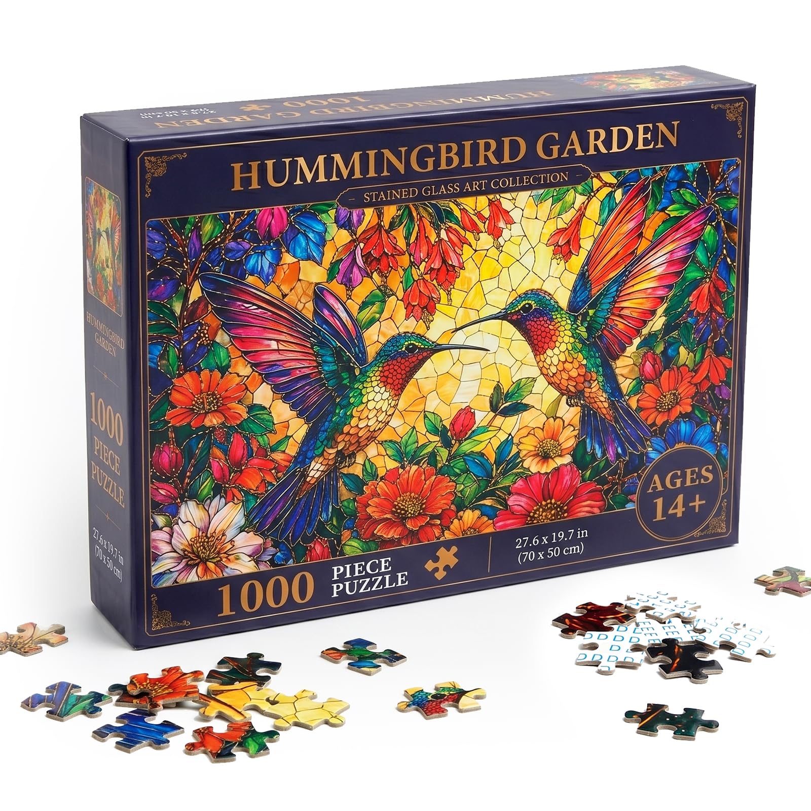 Hummingbird Puzzles for Adults 1000 Pieces, 27.6 x 19.7 in