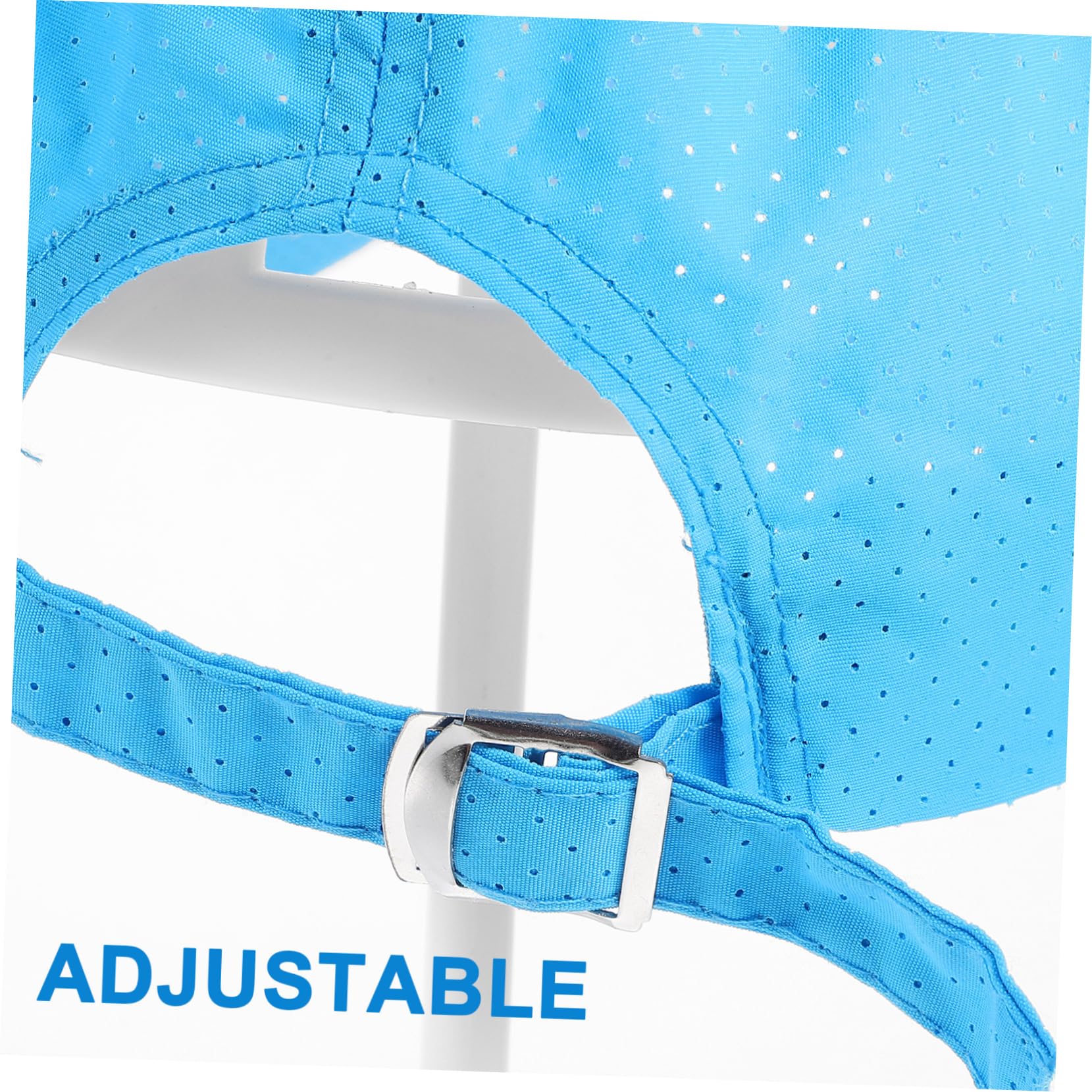 PRETYZOOM Men's/Women's Baseball Cap Outdoor Sun Hat Adjustable Peak Breathable and Durable Polyester Sky-Blue